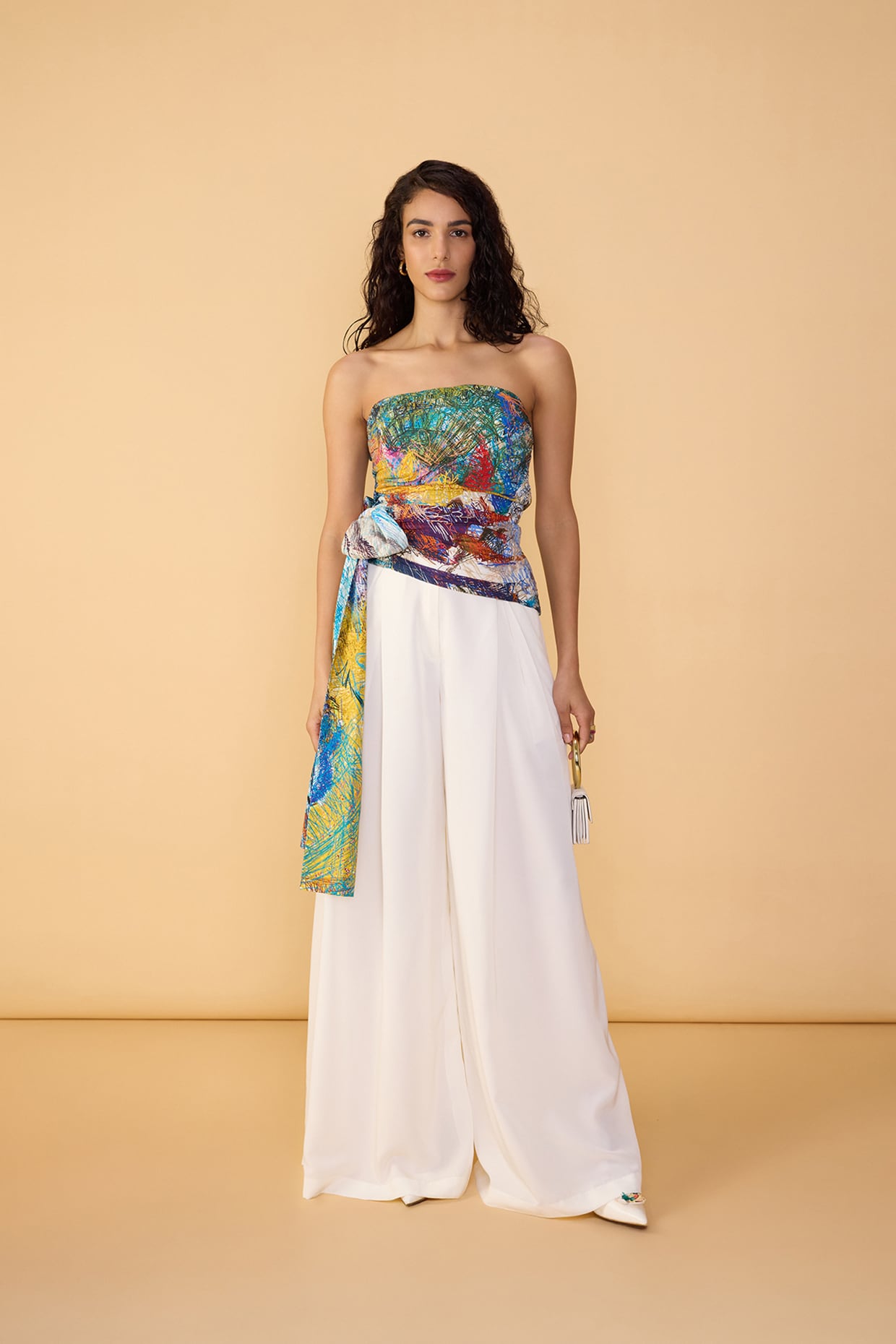 Amina Blouse & Saylor Palazzo