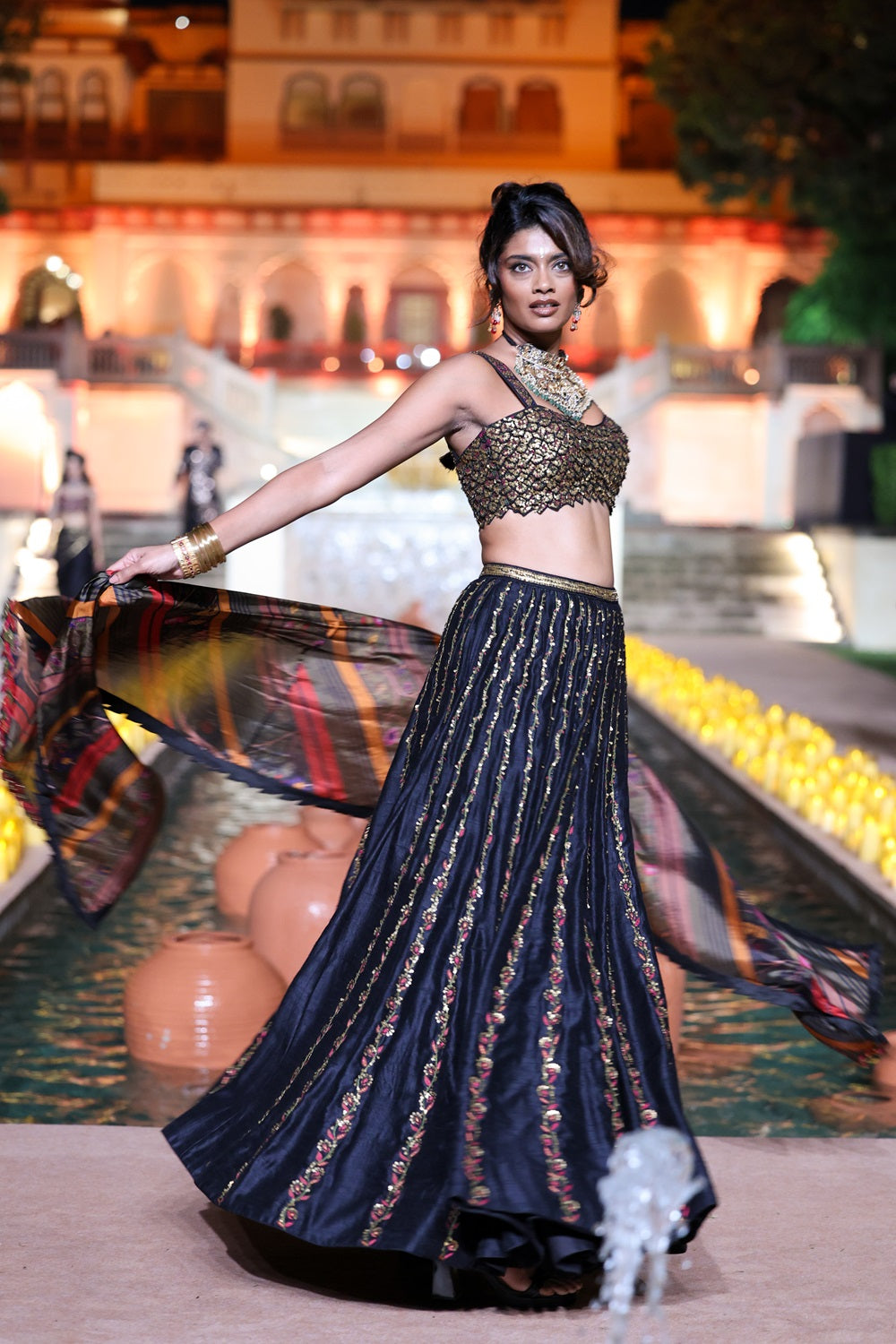Amer Lehenga Set