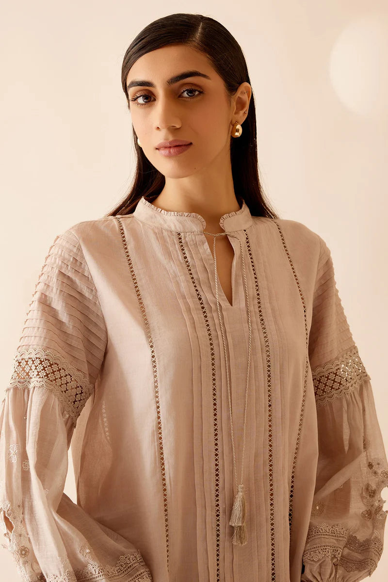 Cecile Tunic  - Beige