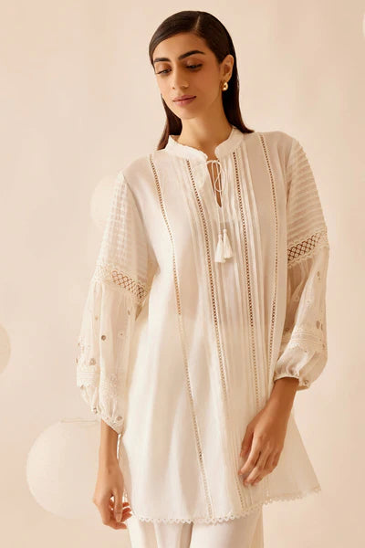 Cecile Tunic - Ivory