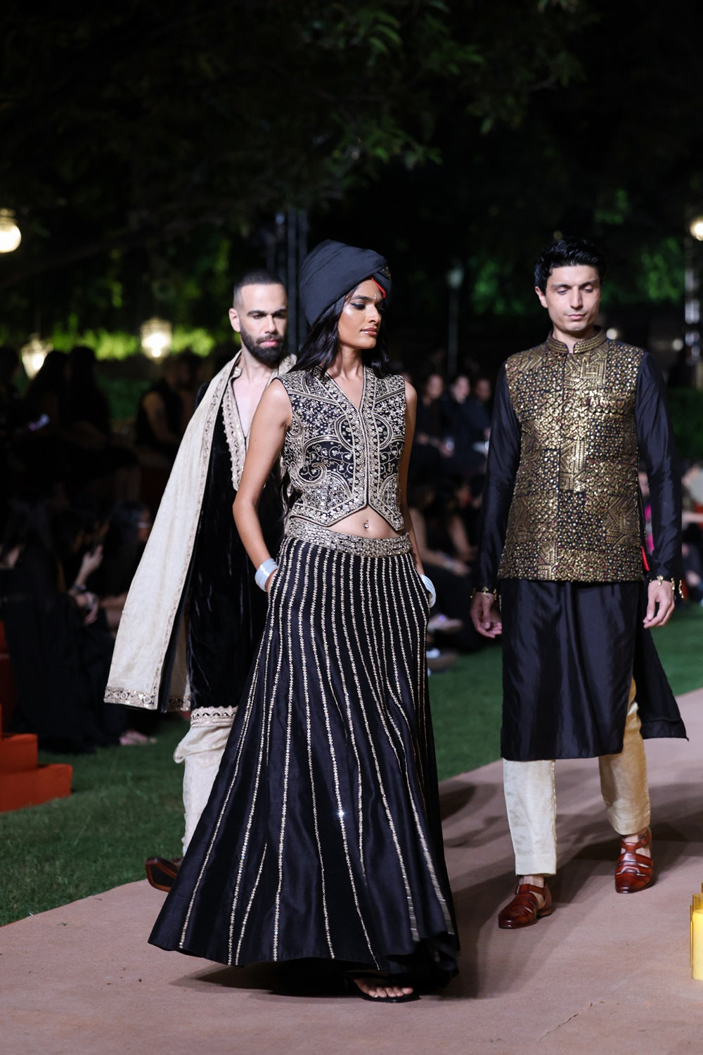 Amer Waiscoat Lehenga Set