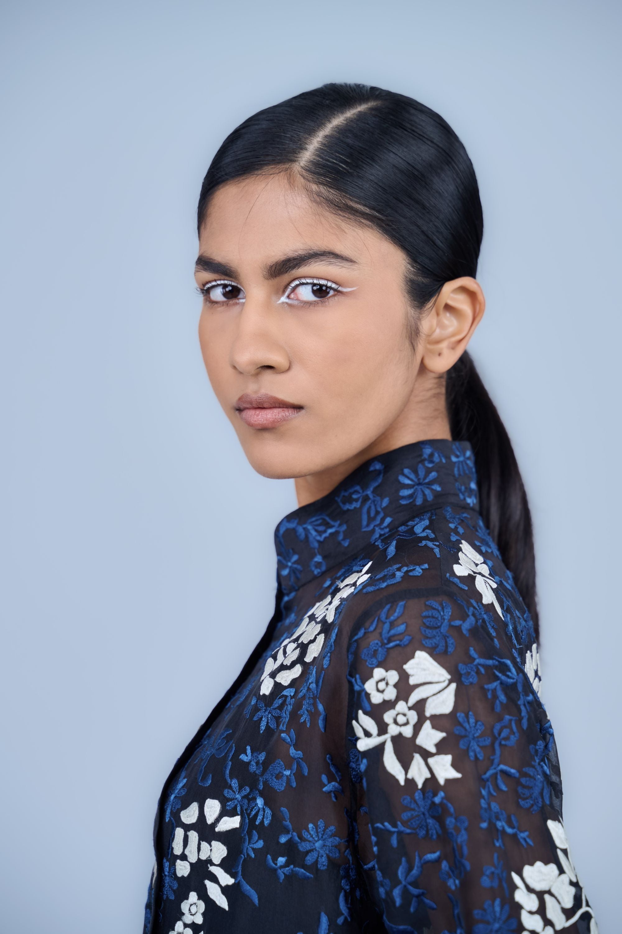 Space Yarn Dyed Cotton Pant