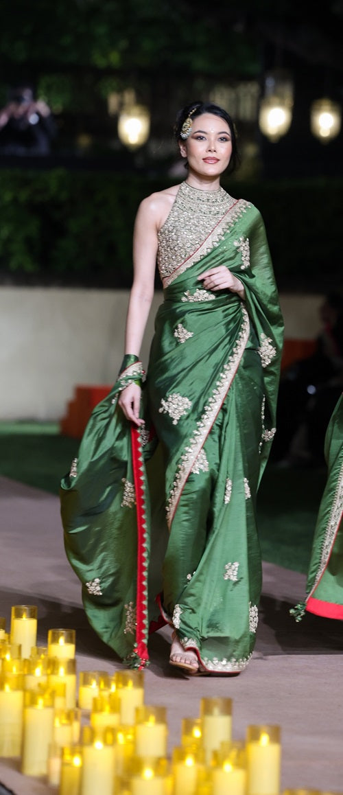 Kaccha Aam Saree Set