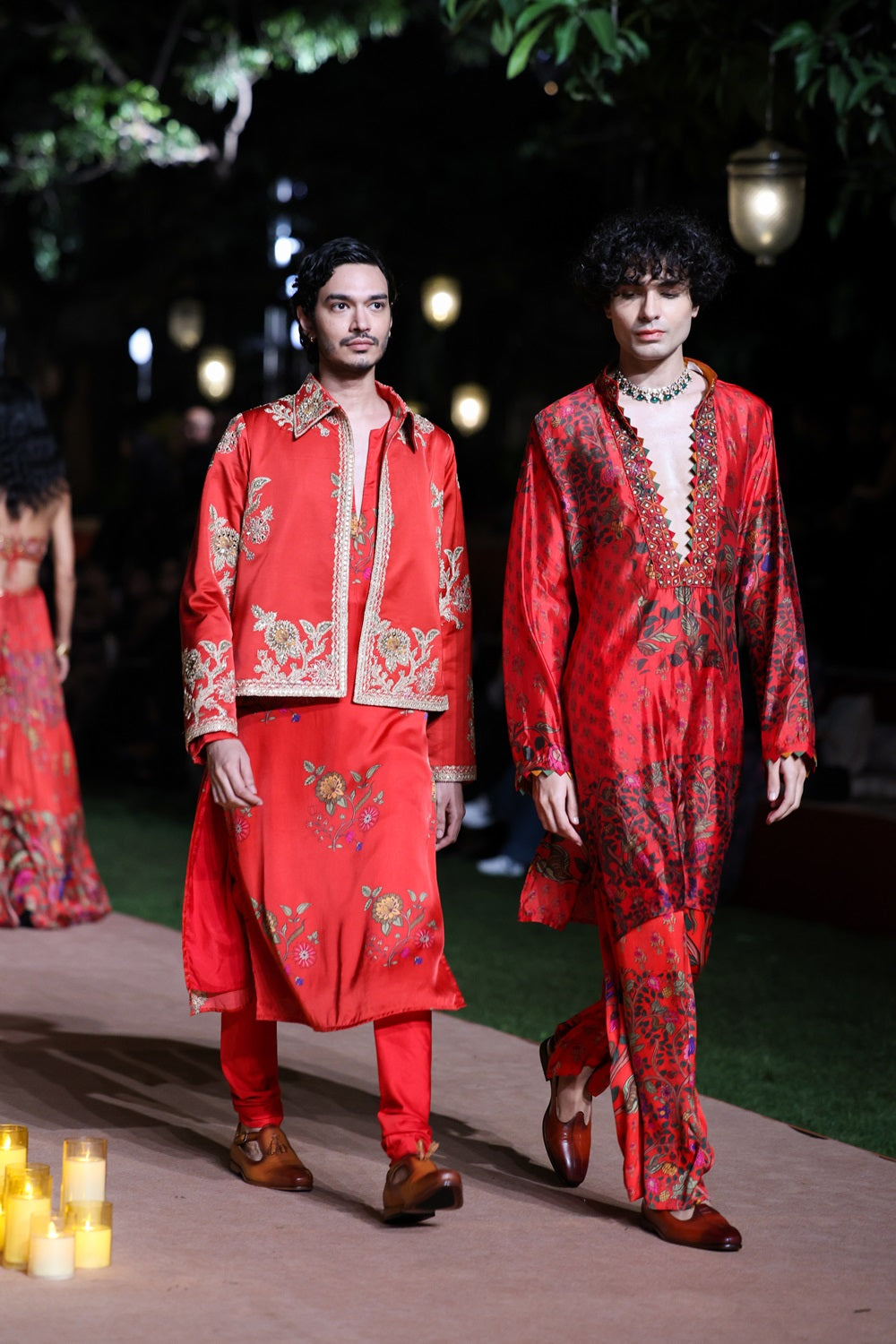 Surkh Laal Jacket Kurta set