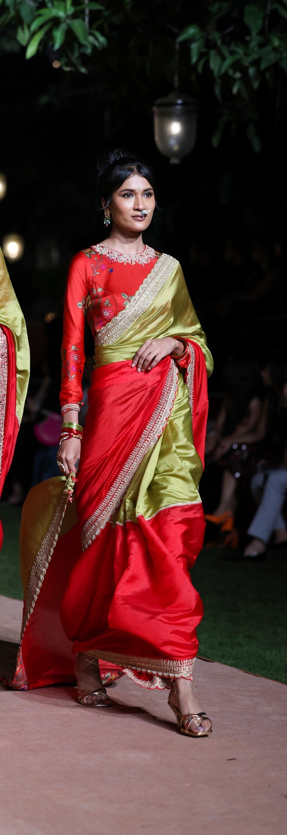 Surkh Laal Saree Set