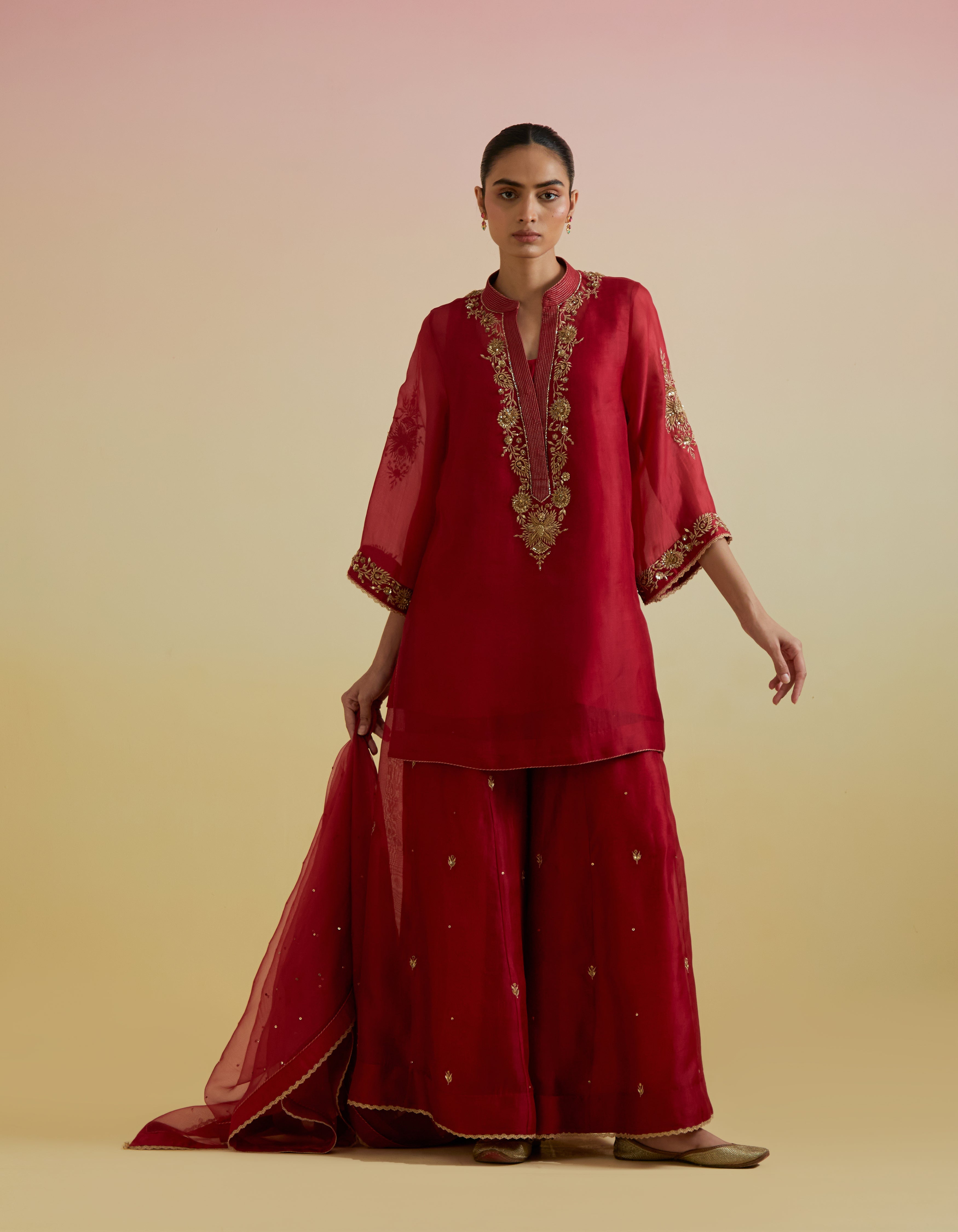 Aashra Jewel - Red