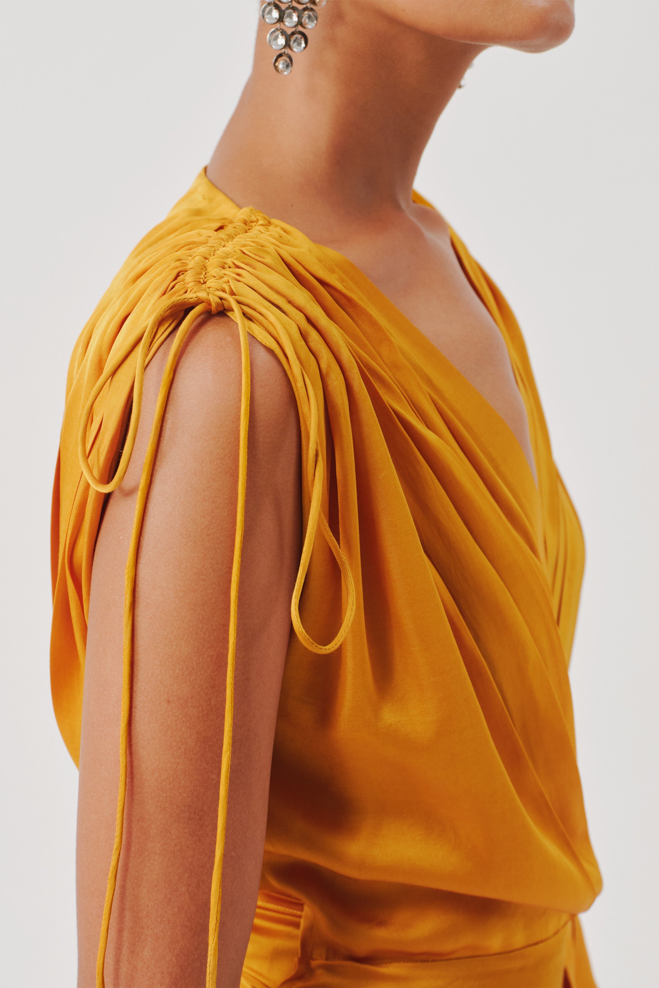 Rumba Dress in Mustard