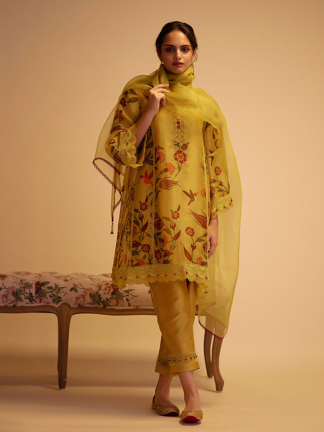 Farida - Yellow Print