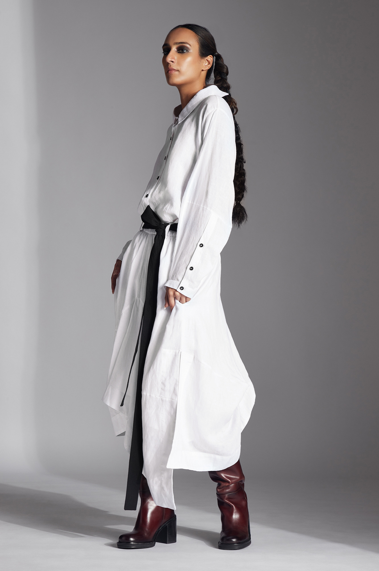 Aspen Skirt in Linen