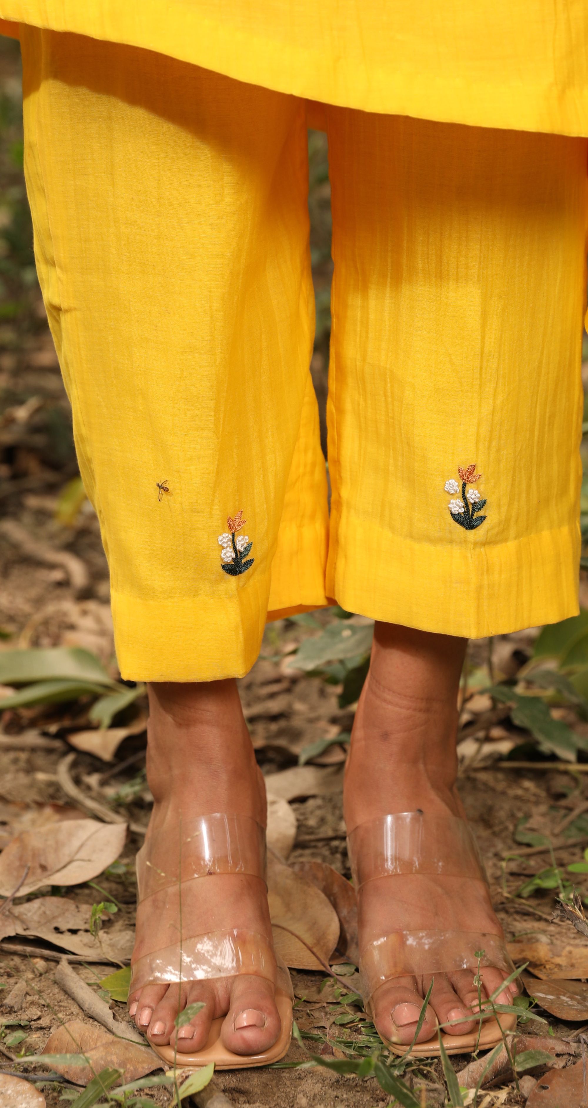 Pale kaftan set