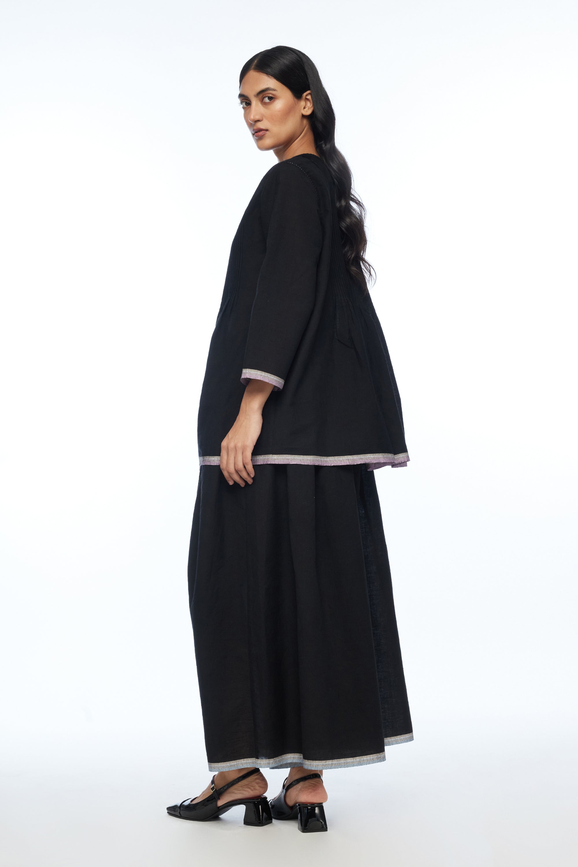 Damascena Pleated Top