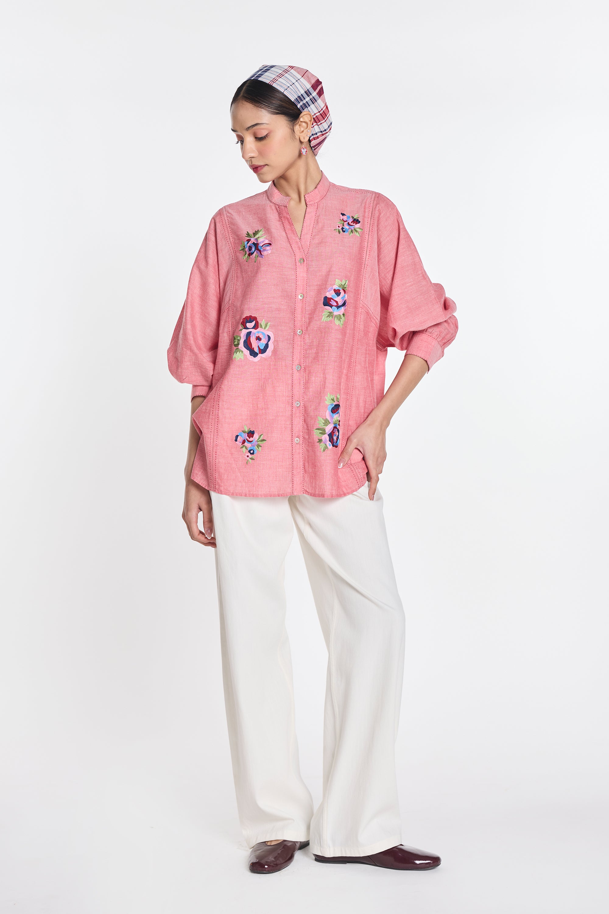 Mistletoe Panel Shirt