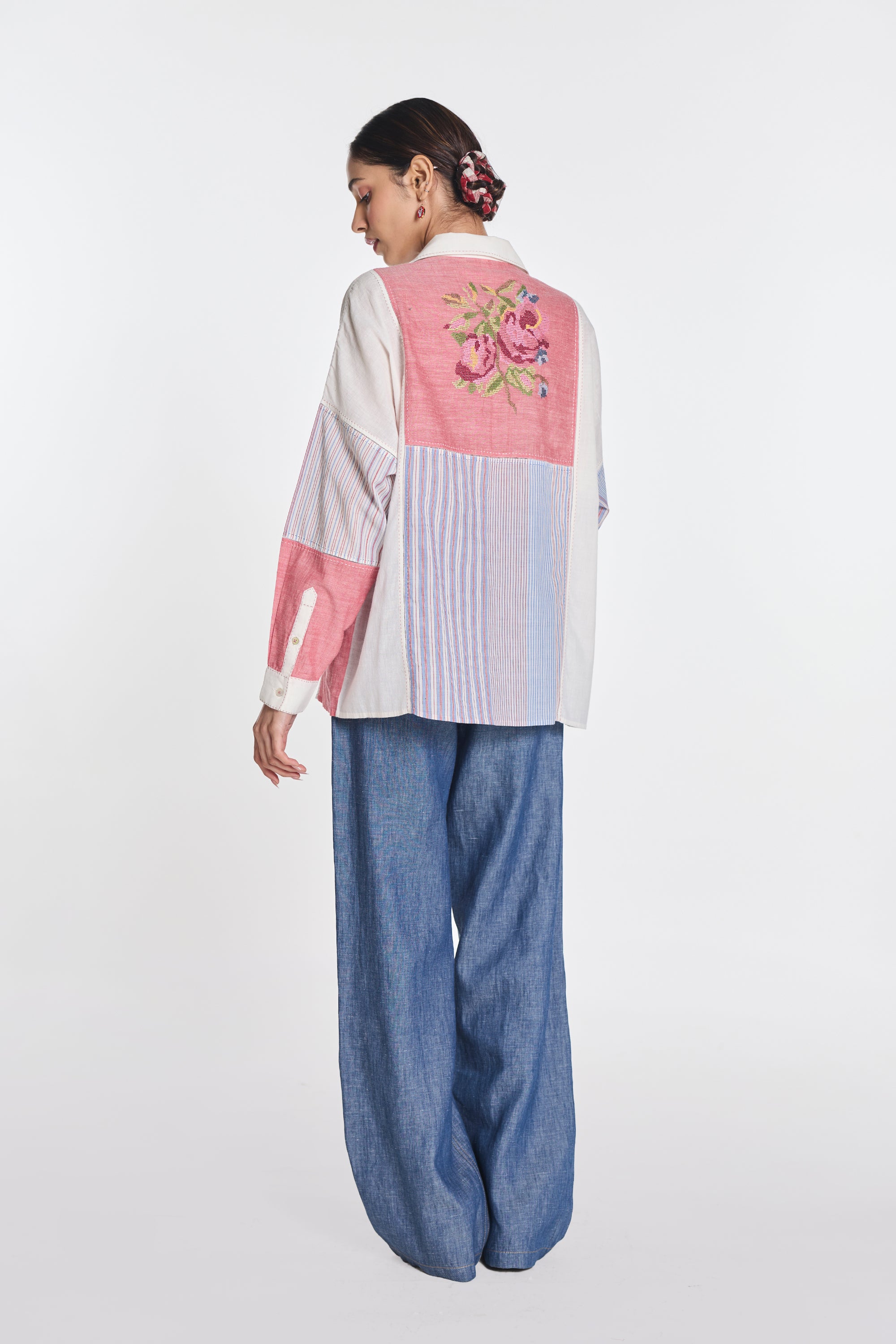 Chamomile patchwork Shirt