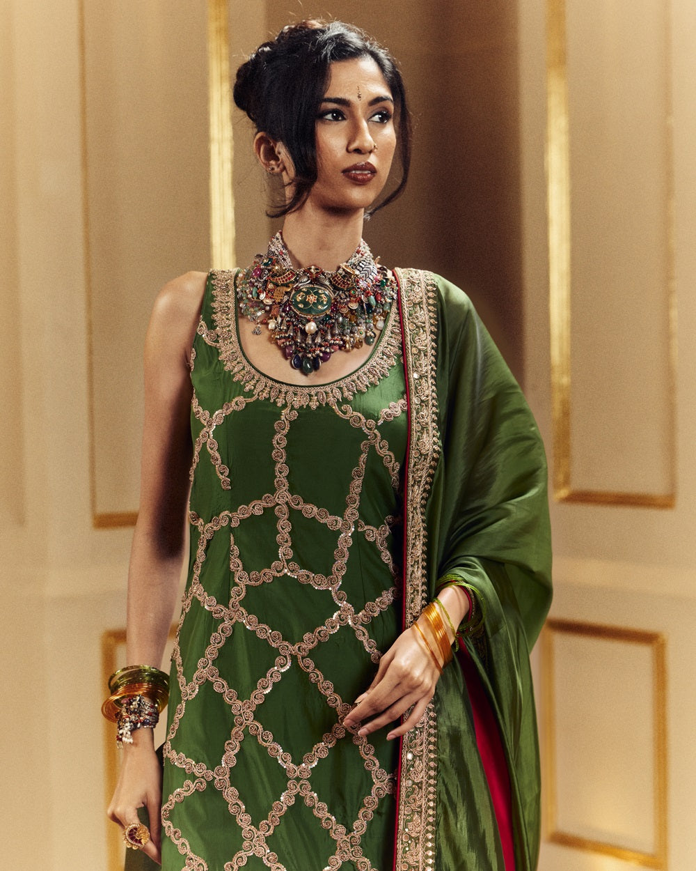 Kaccha Aam Kurta Set