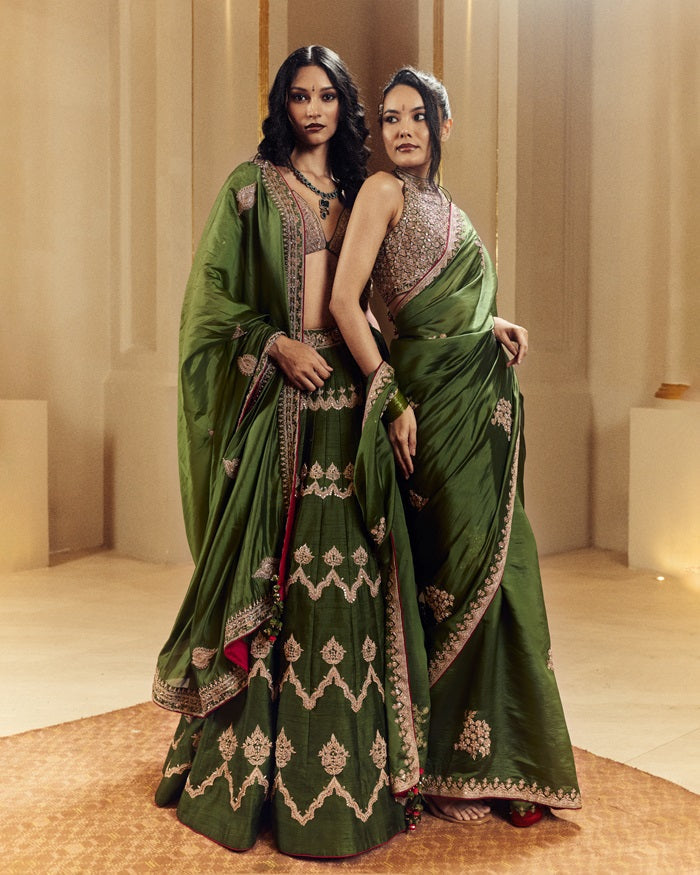 Kaccha Aam  Lehenga set