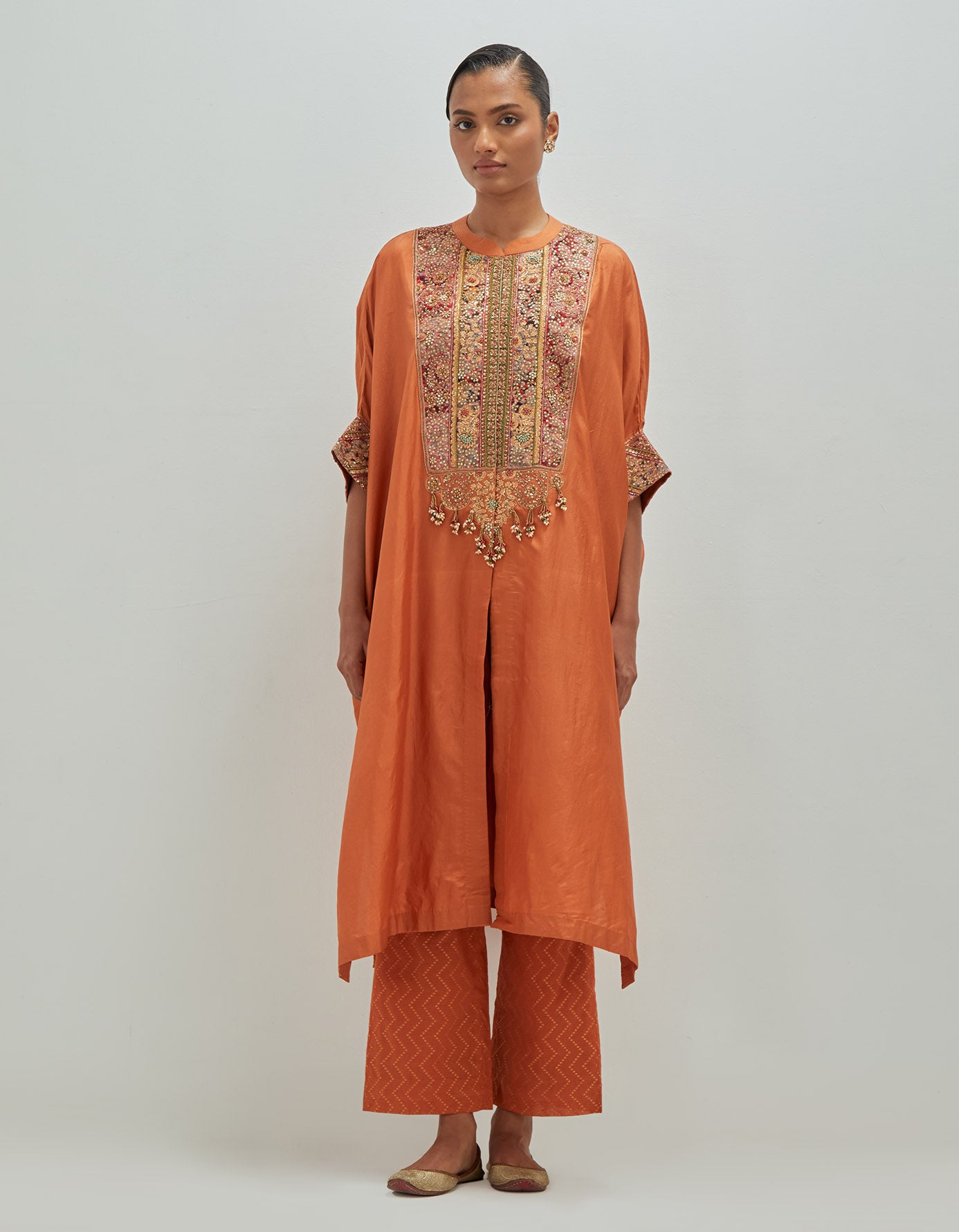 festive pret kaftan set