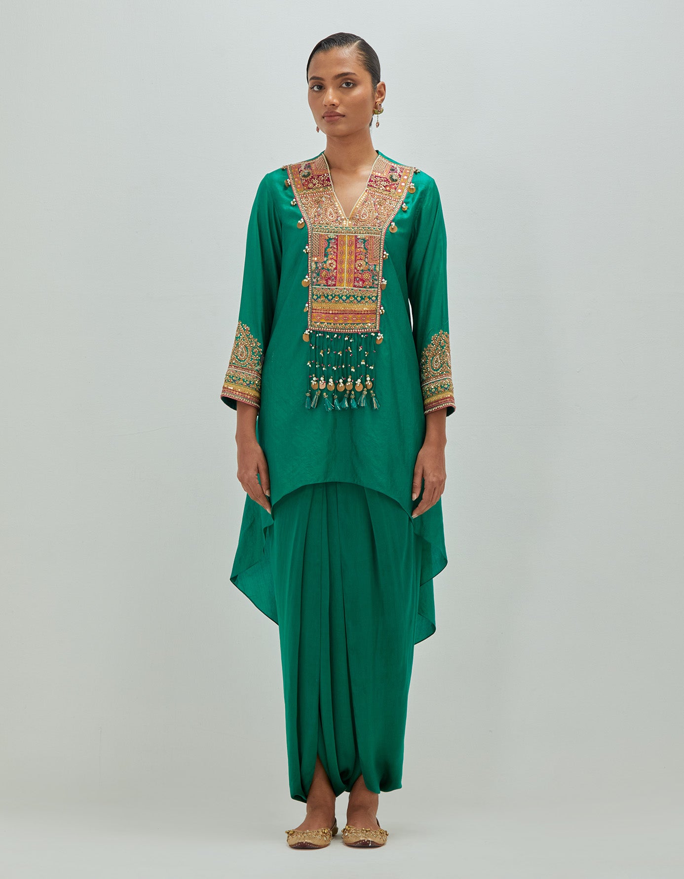 Festive Pret  Dhoti Set