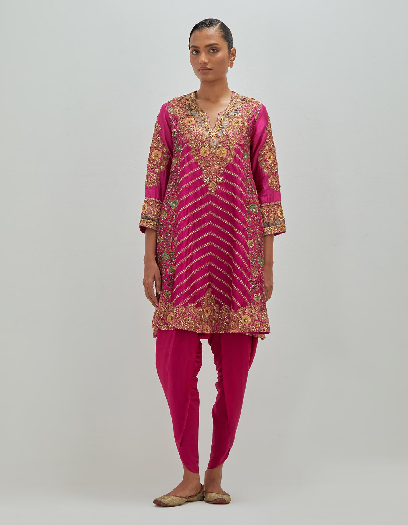 Festive Pret  Dhoti Set