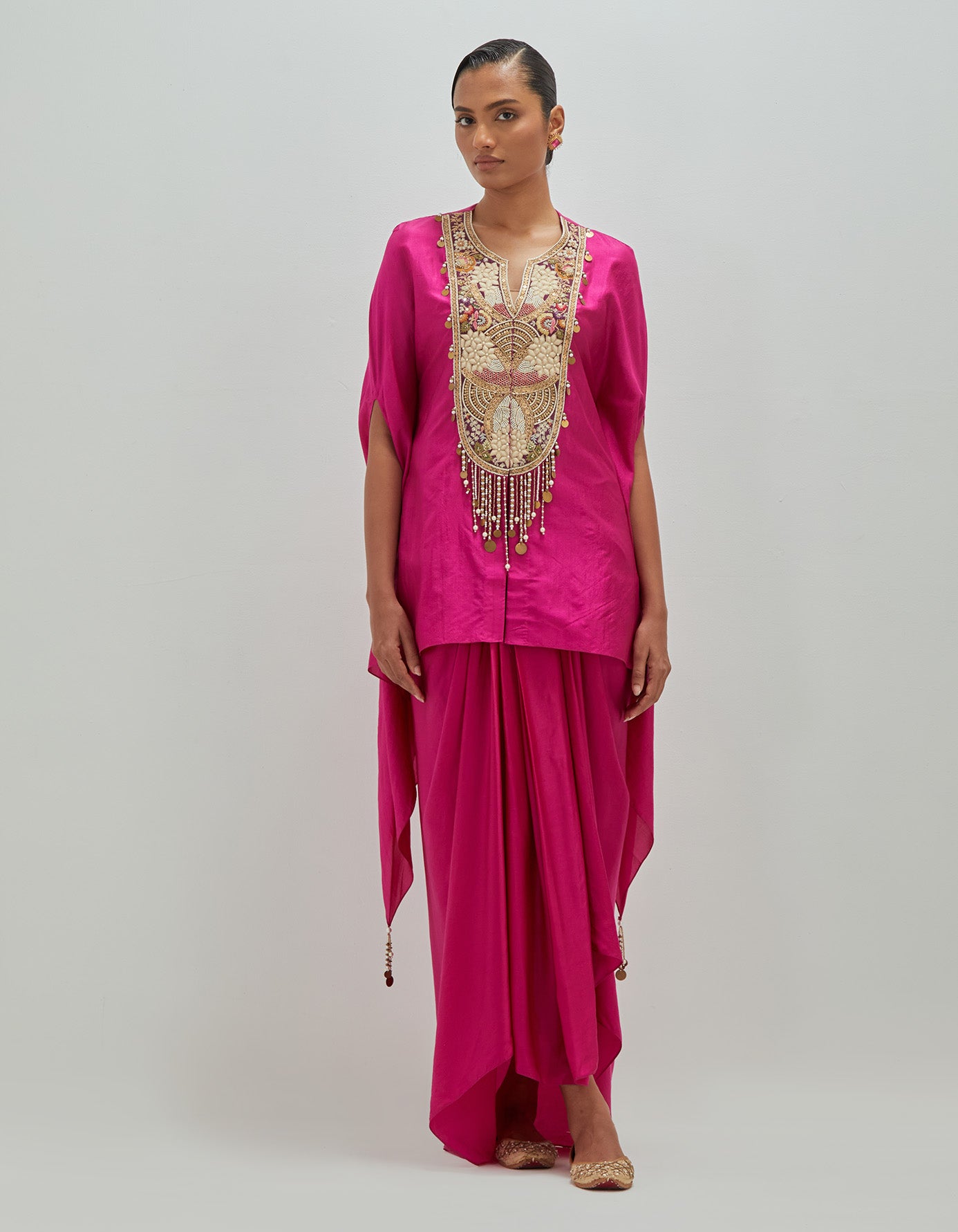 festive pret dhoti set