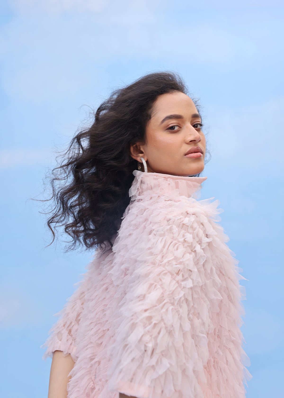 Tulle Crispfold Bloom