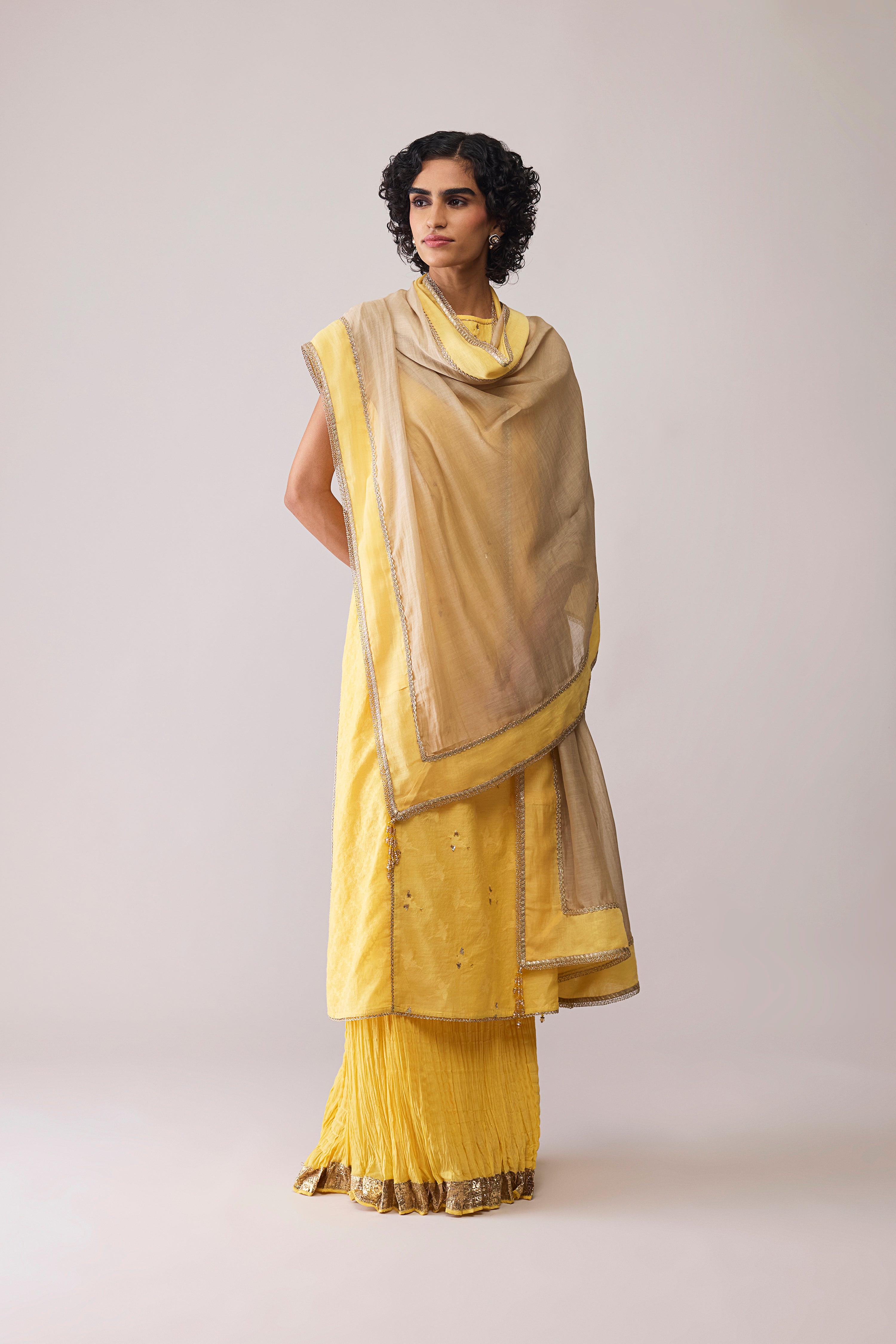 INAYAT - YELLOW DUPATTA
