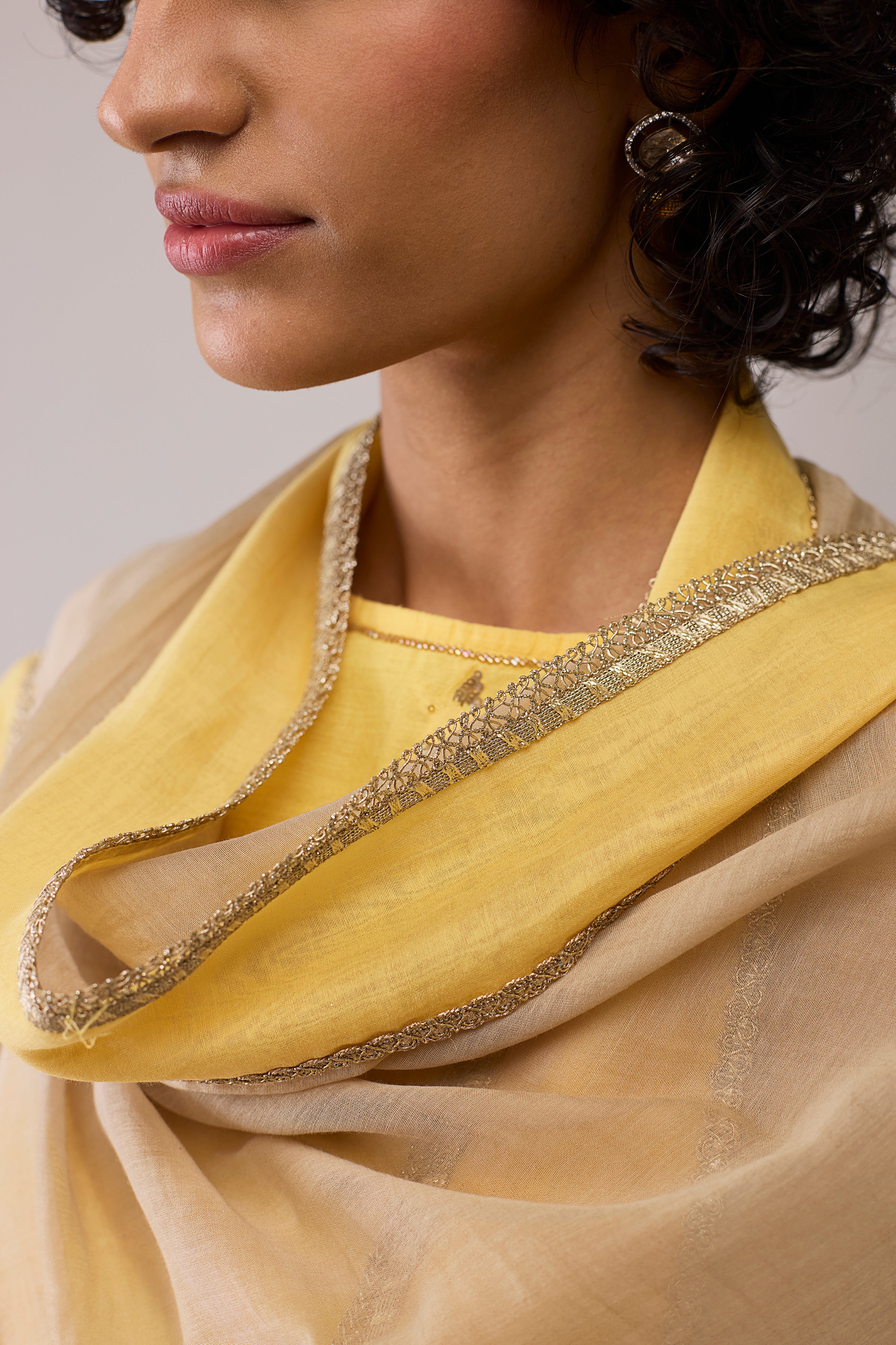 INAYAT - YELLOW DUPATTA
