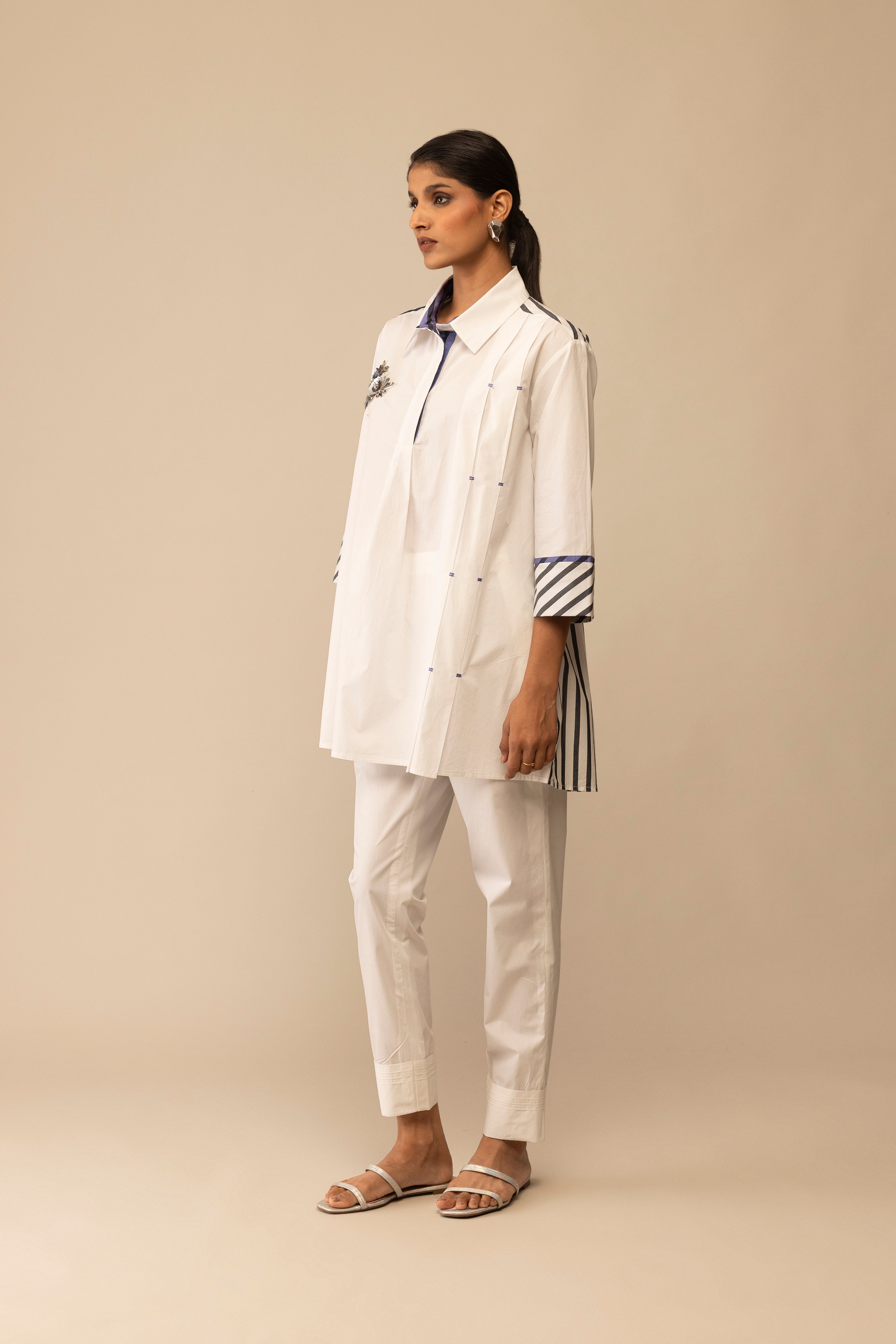 NEELA - WHITE EMBROIDERY