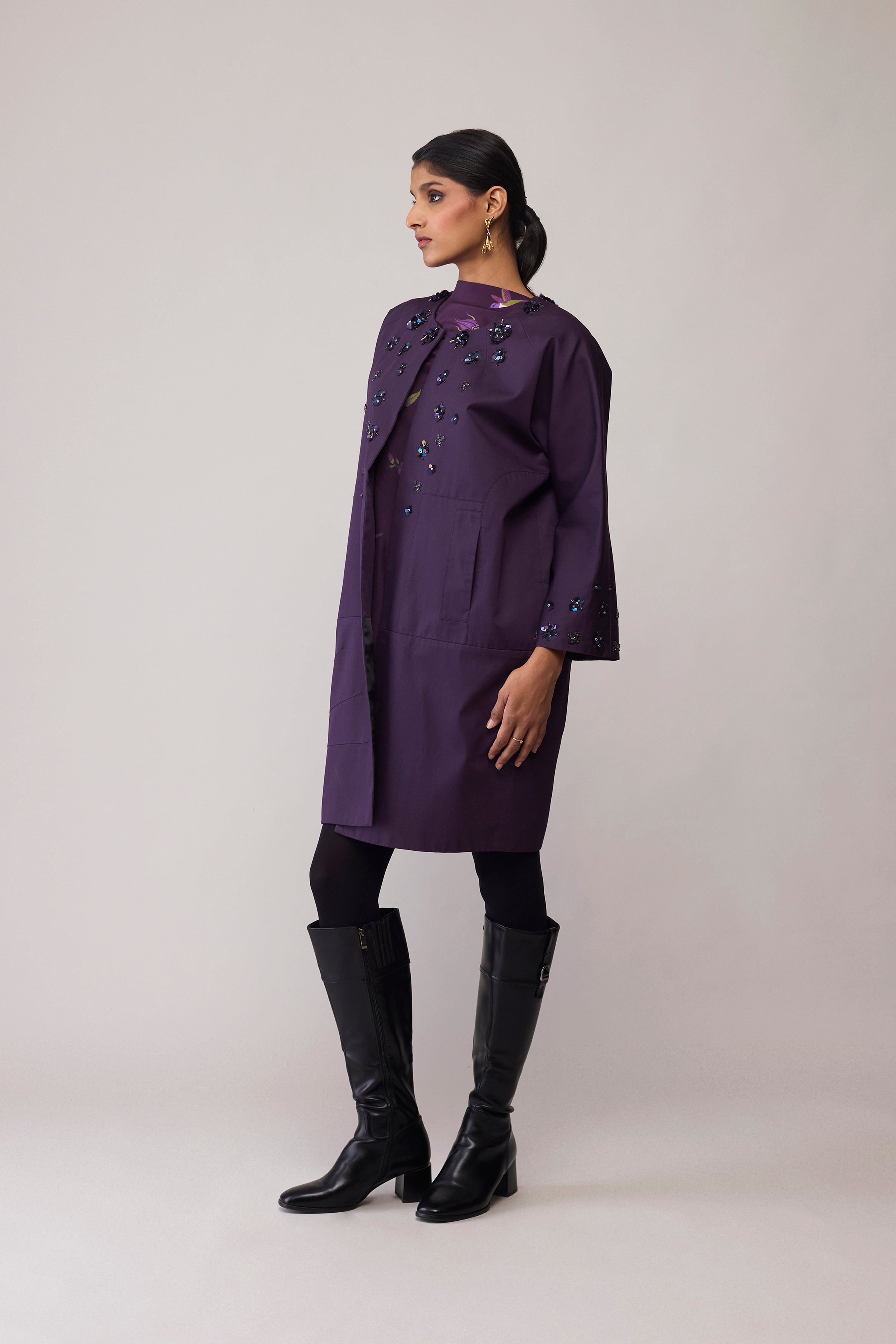 DIANA JACKET- PURPLE