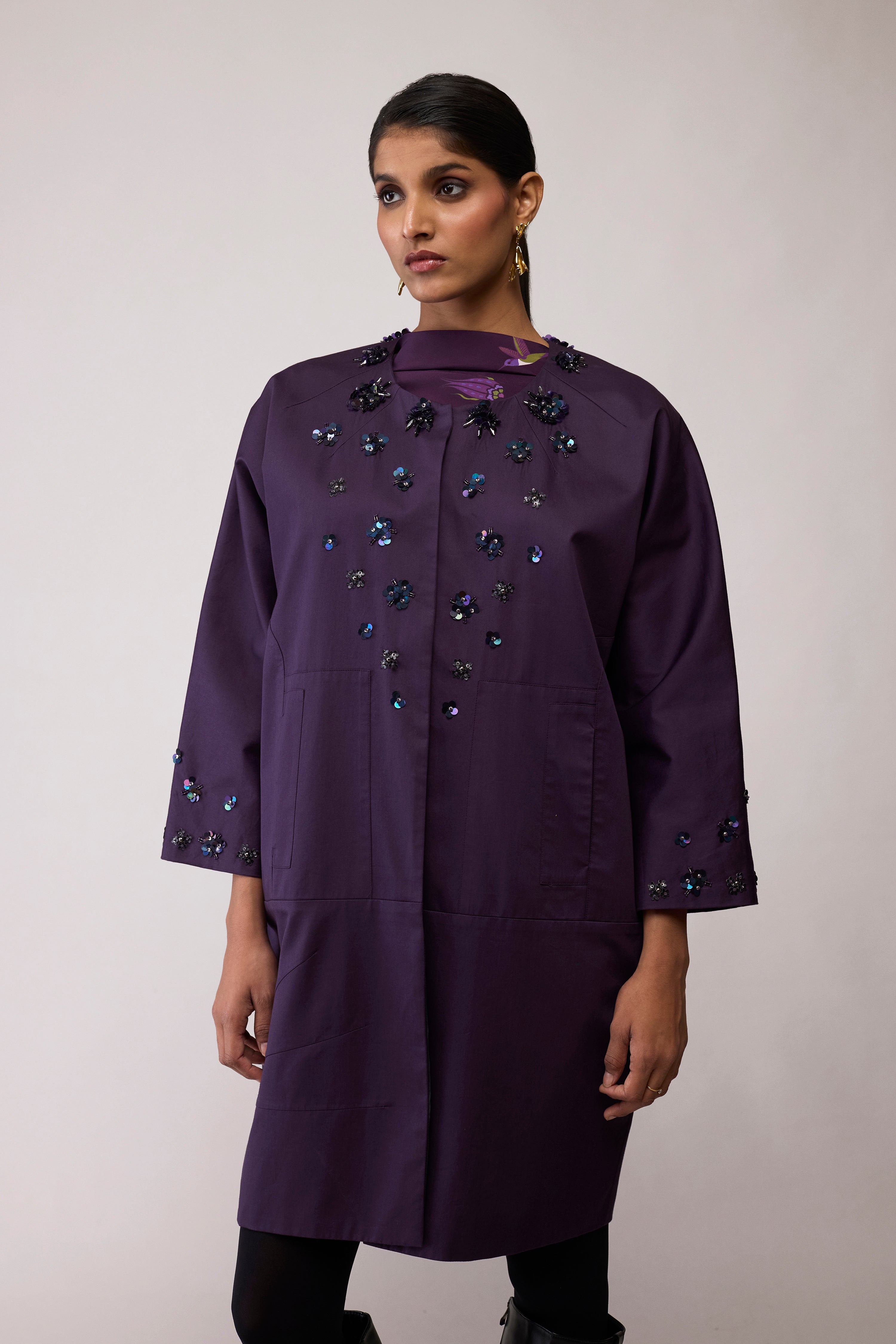 DIANA JACKET- PURPLE