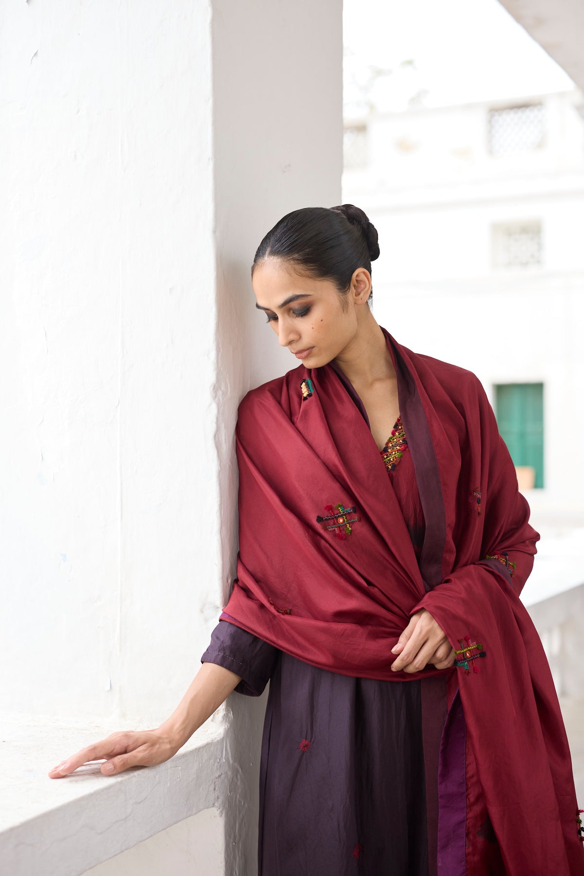 Multi Bask Tunic Set