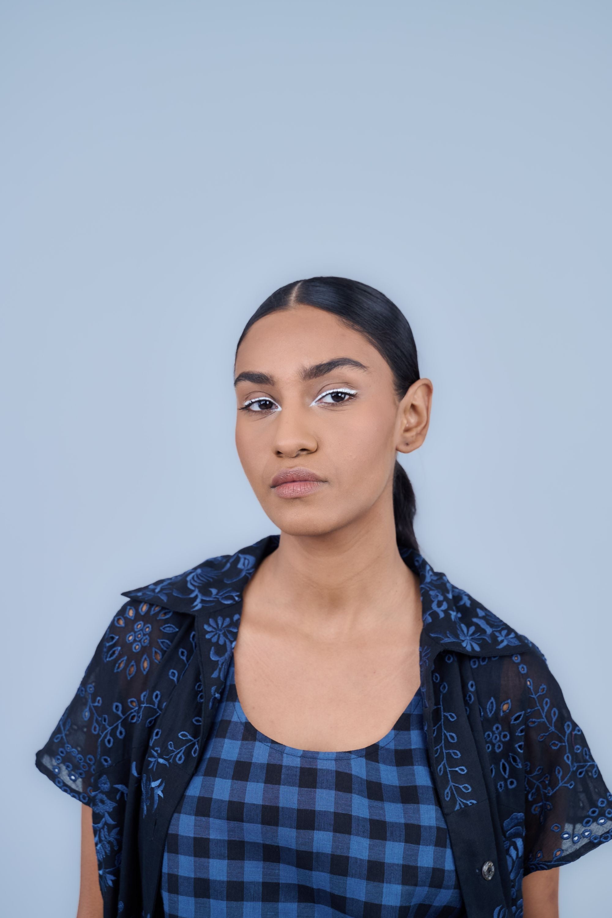 Black Spc Handloom Cotton Dress