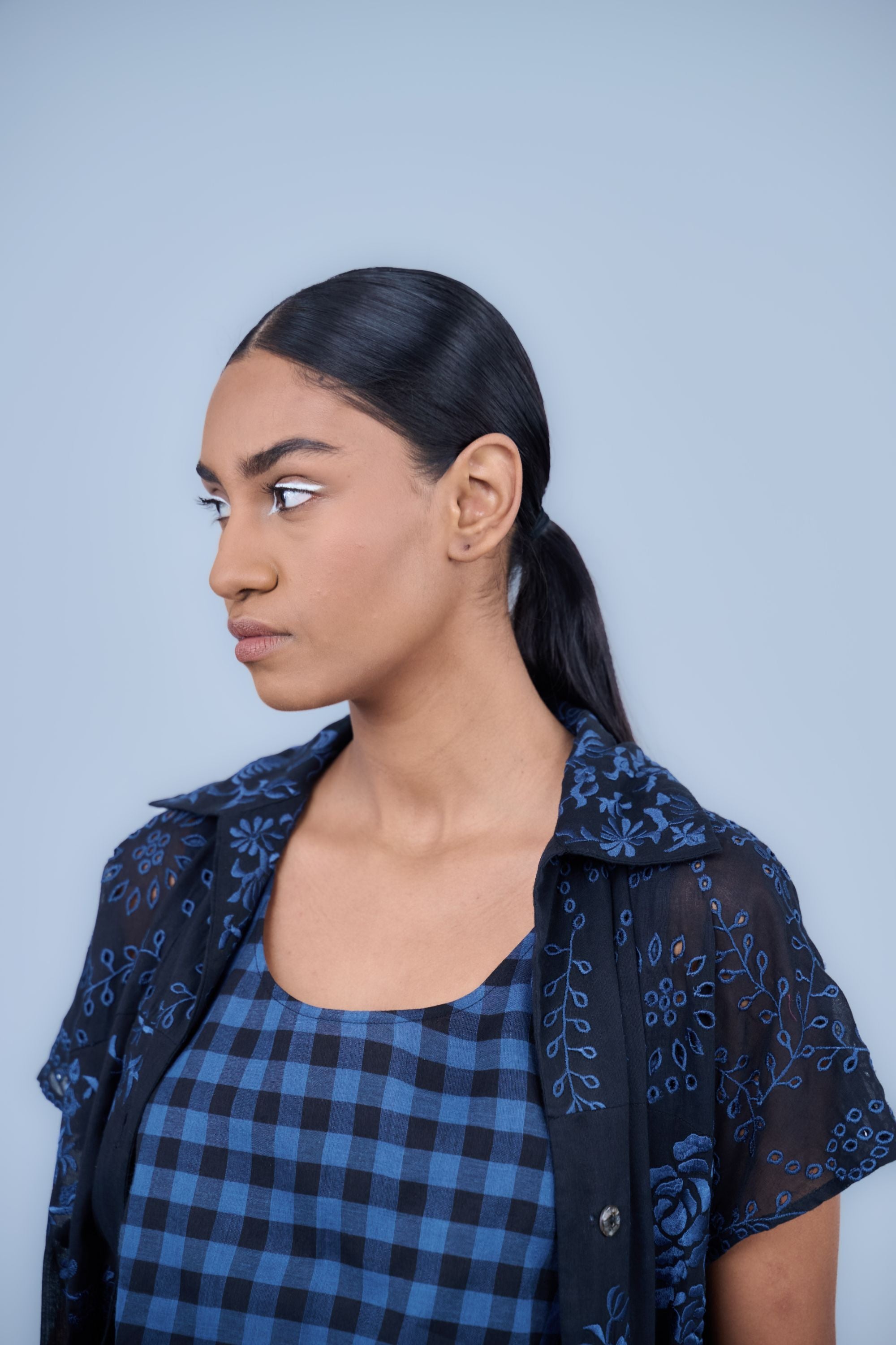 Black Spc Handloom Cotton Dress