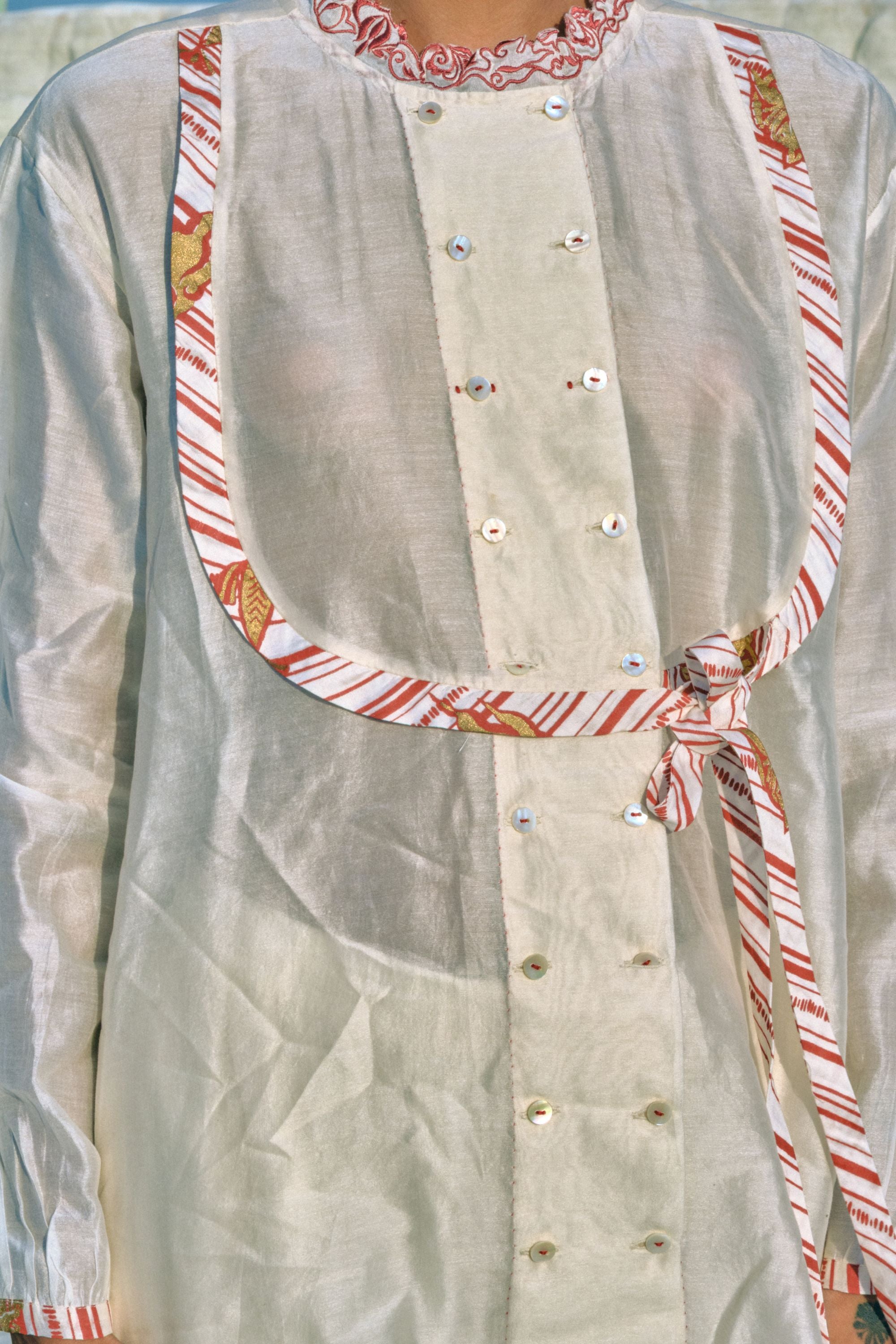 ⁠Thida Mandarin Shirt