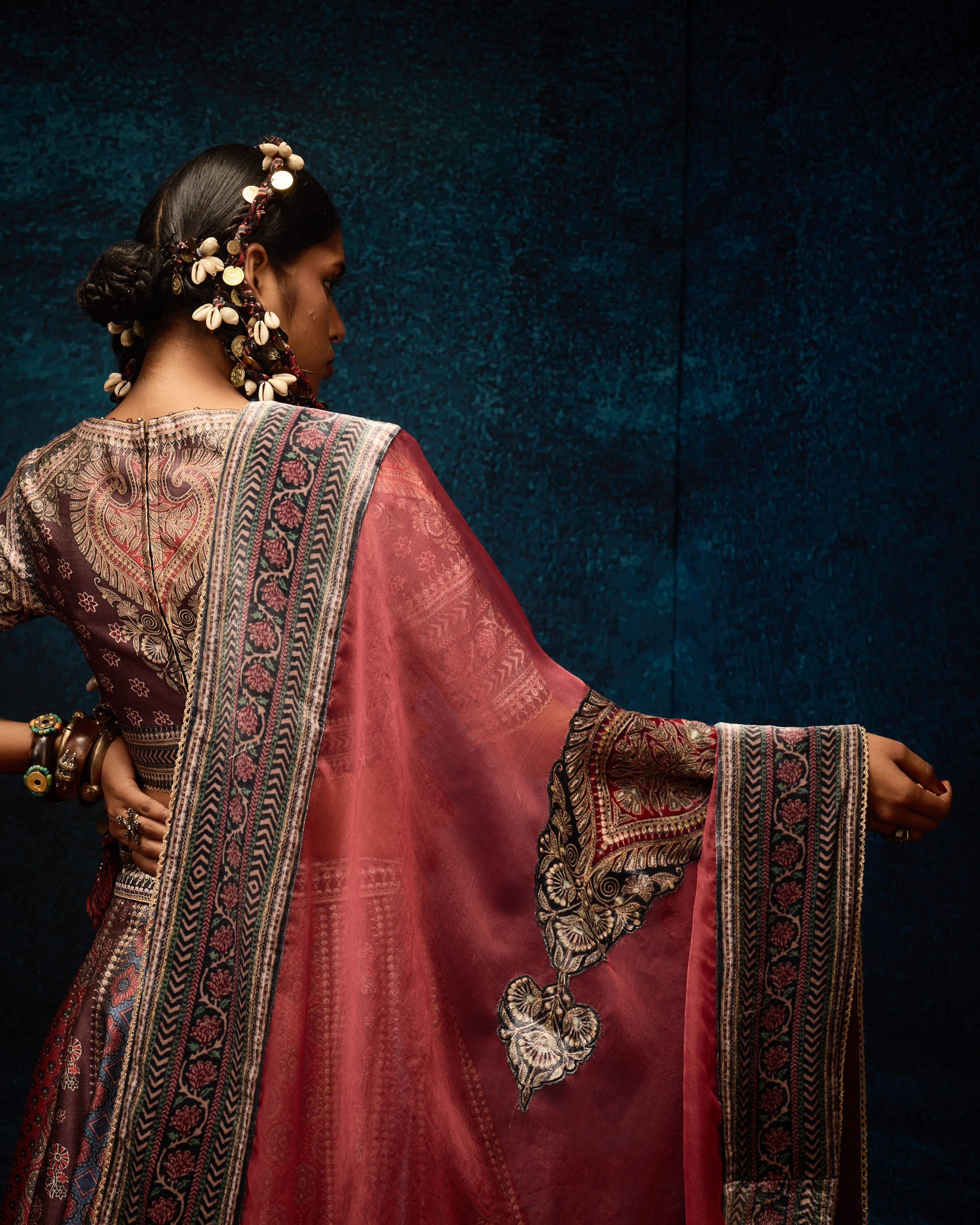 AJRAKH : LEELA ( 3PCS SET )