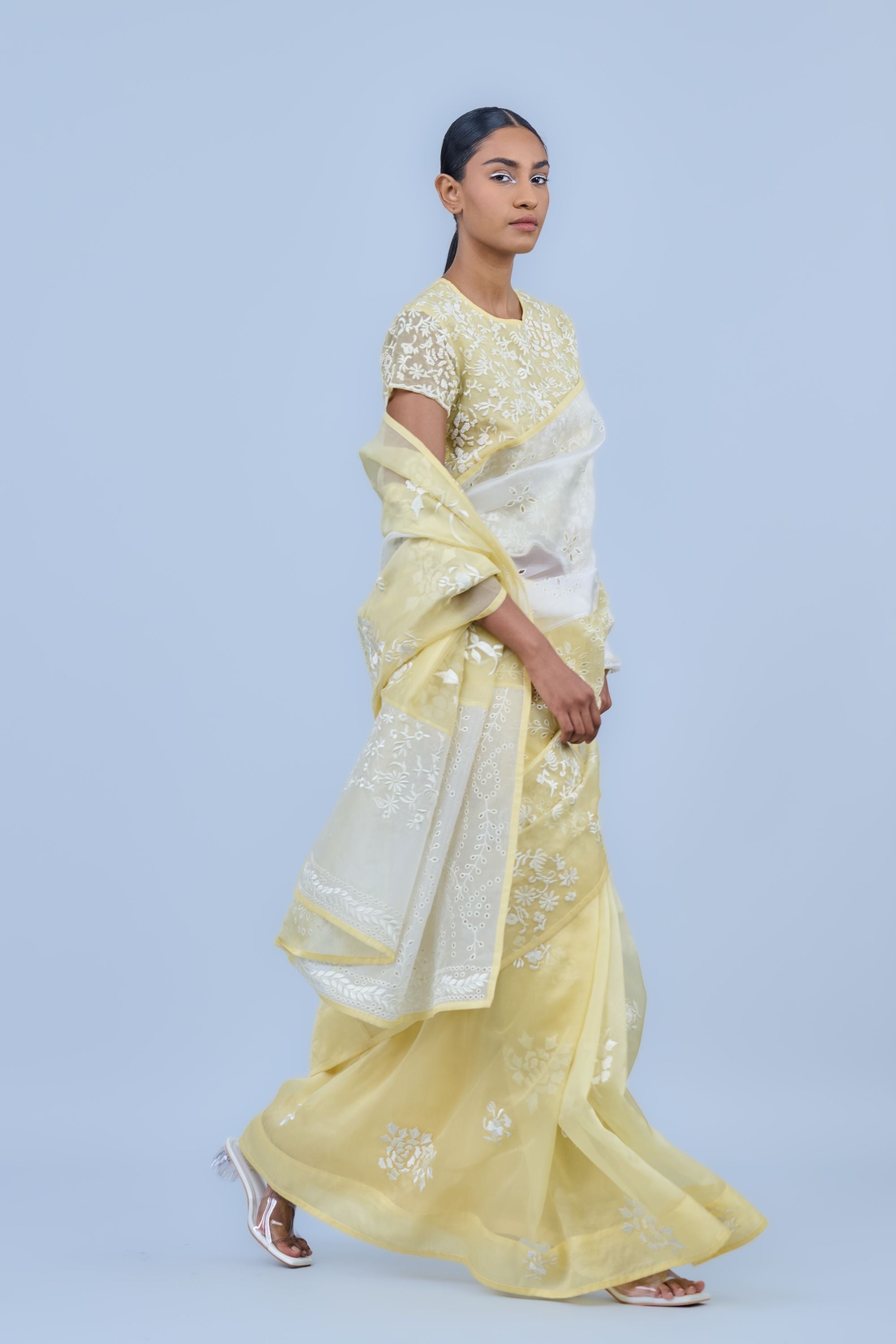 Ice Ec Ec Silk Organza Blouse