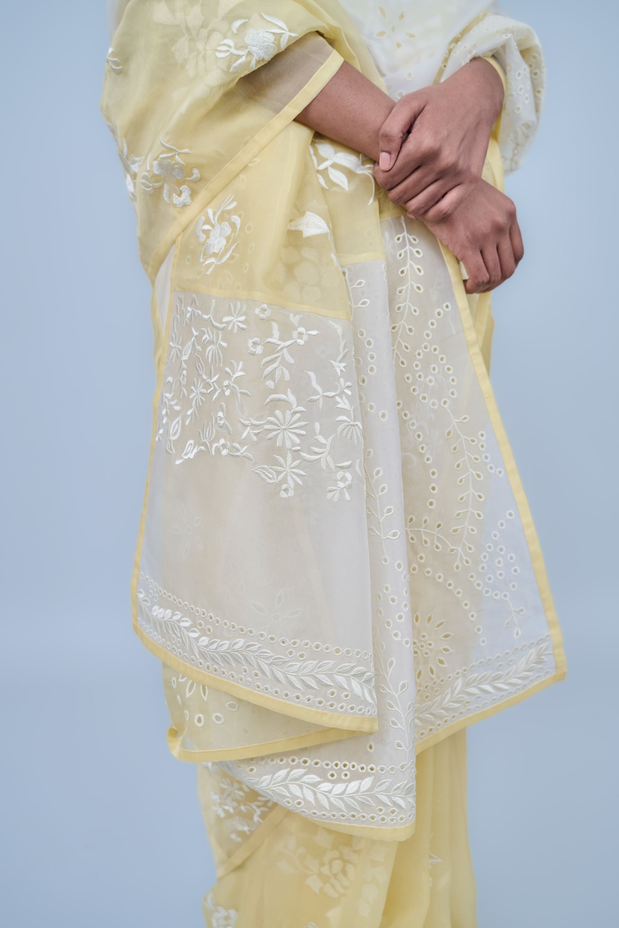 Ice Ec Ec Silk Organza Blouse