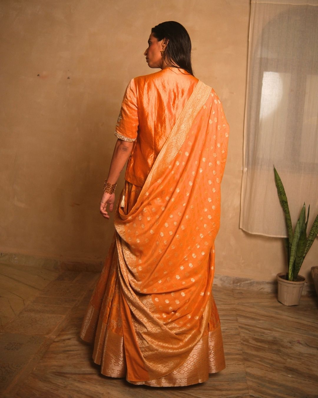 FLORAL HAND EMBROIDERED LEHENGA CHOLI