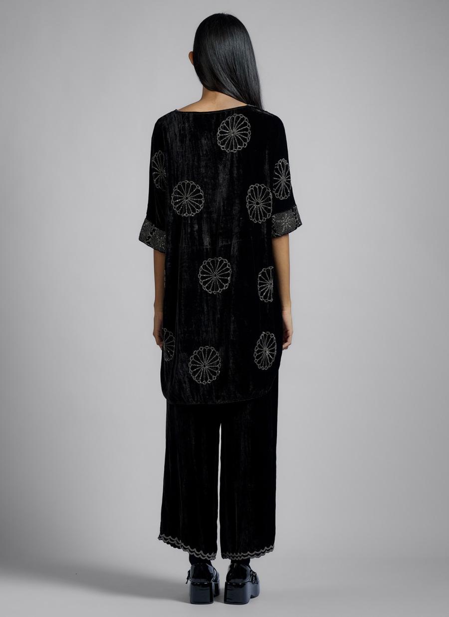 Brown SLV Velvet Pant