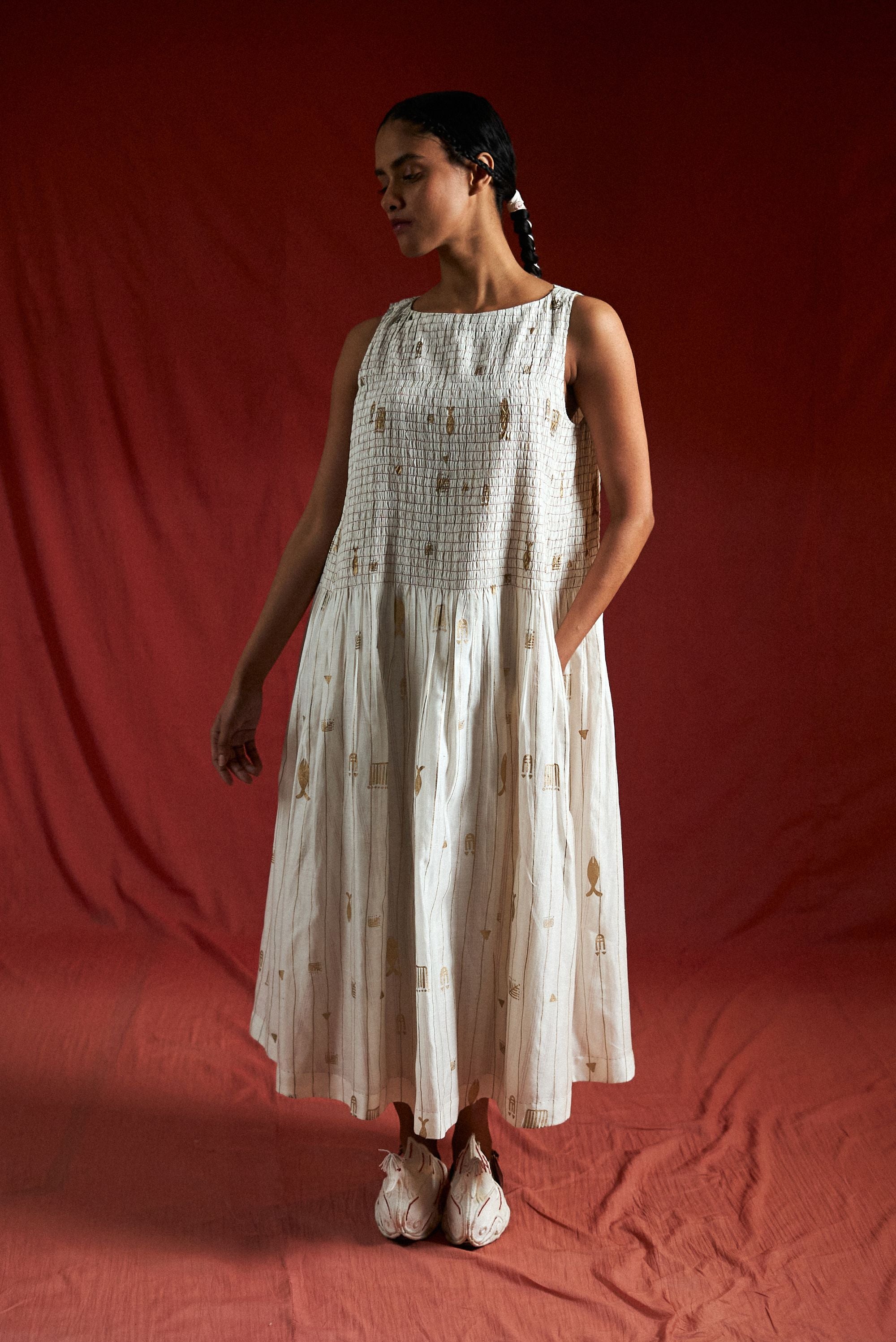 ⁠Lay Ruching Dress