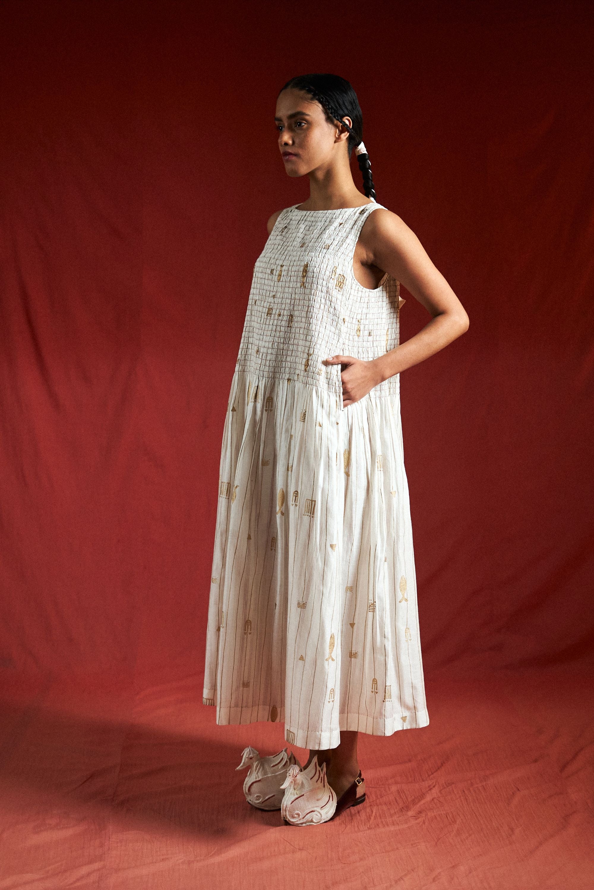 ⁠Lay Ruching Dress