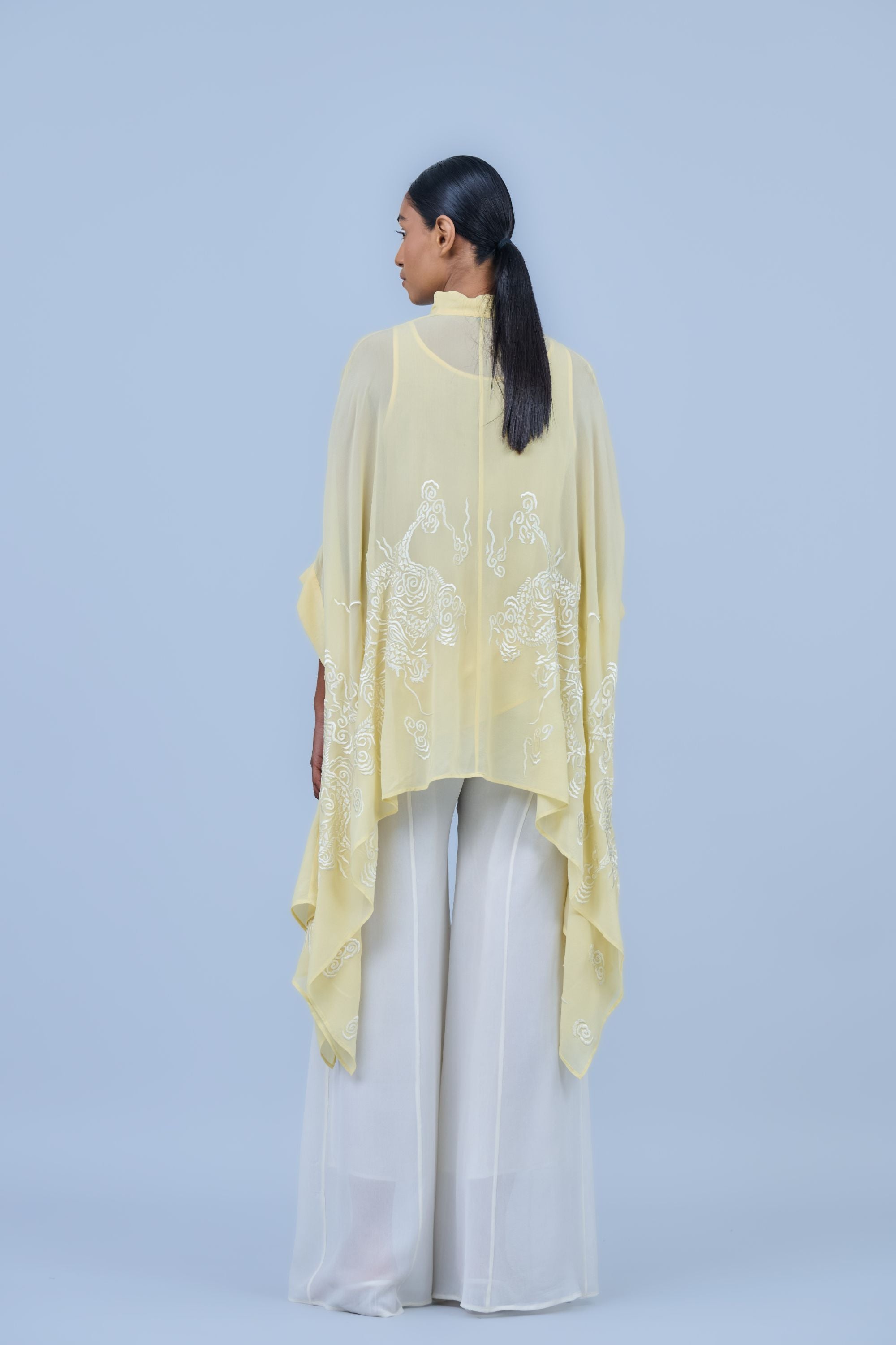 Sun Ec Silk Georgette Shirt