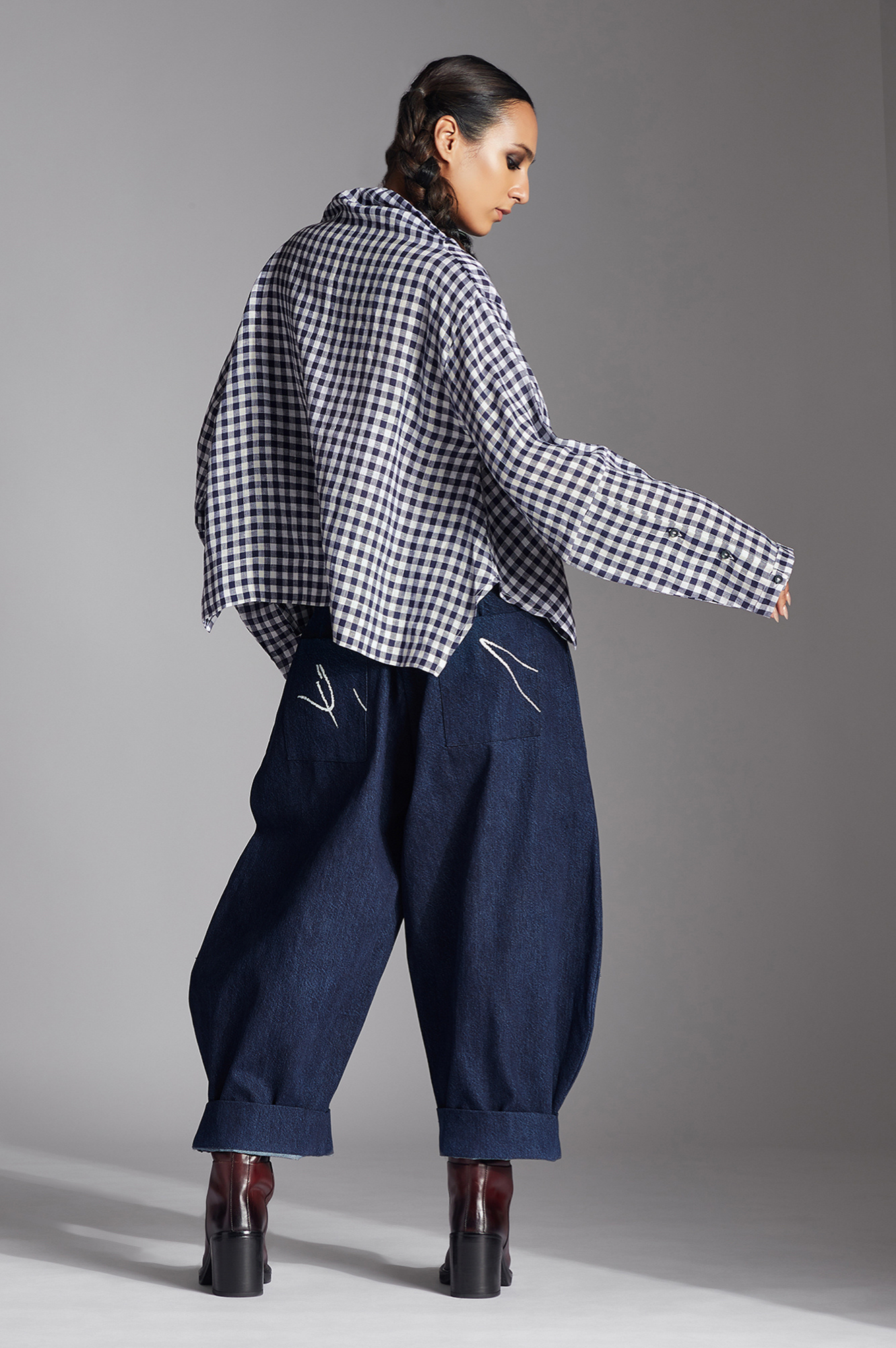 Arvo Shirt in Blue Gingham