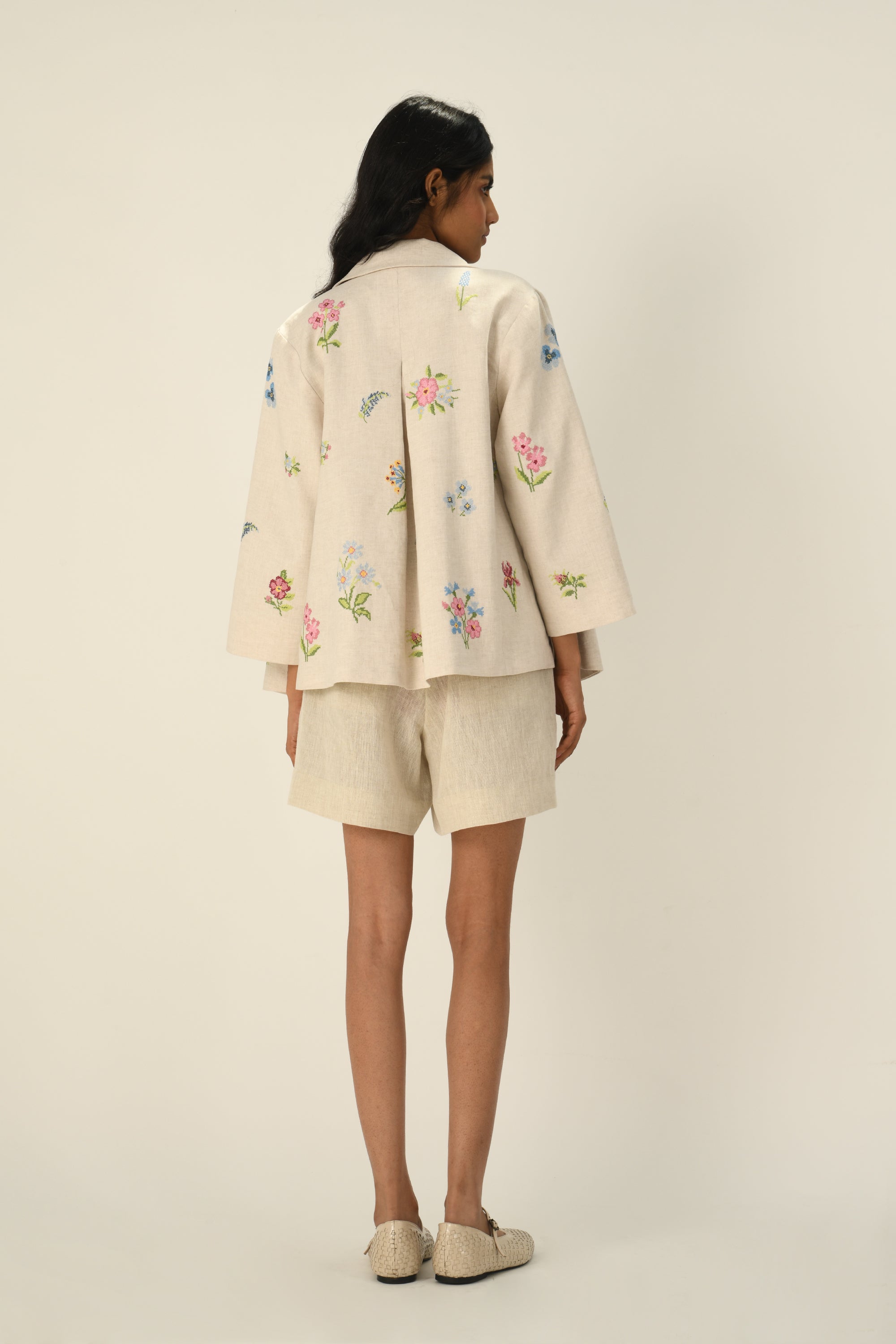Gallica Pleated Shorts