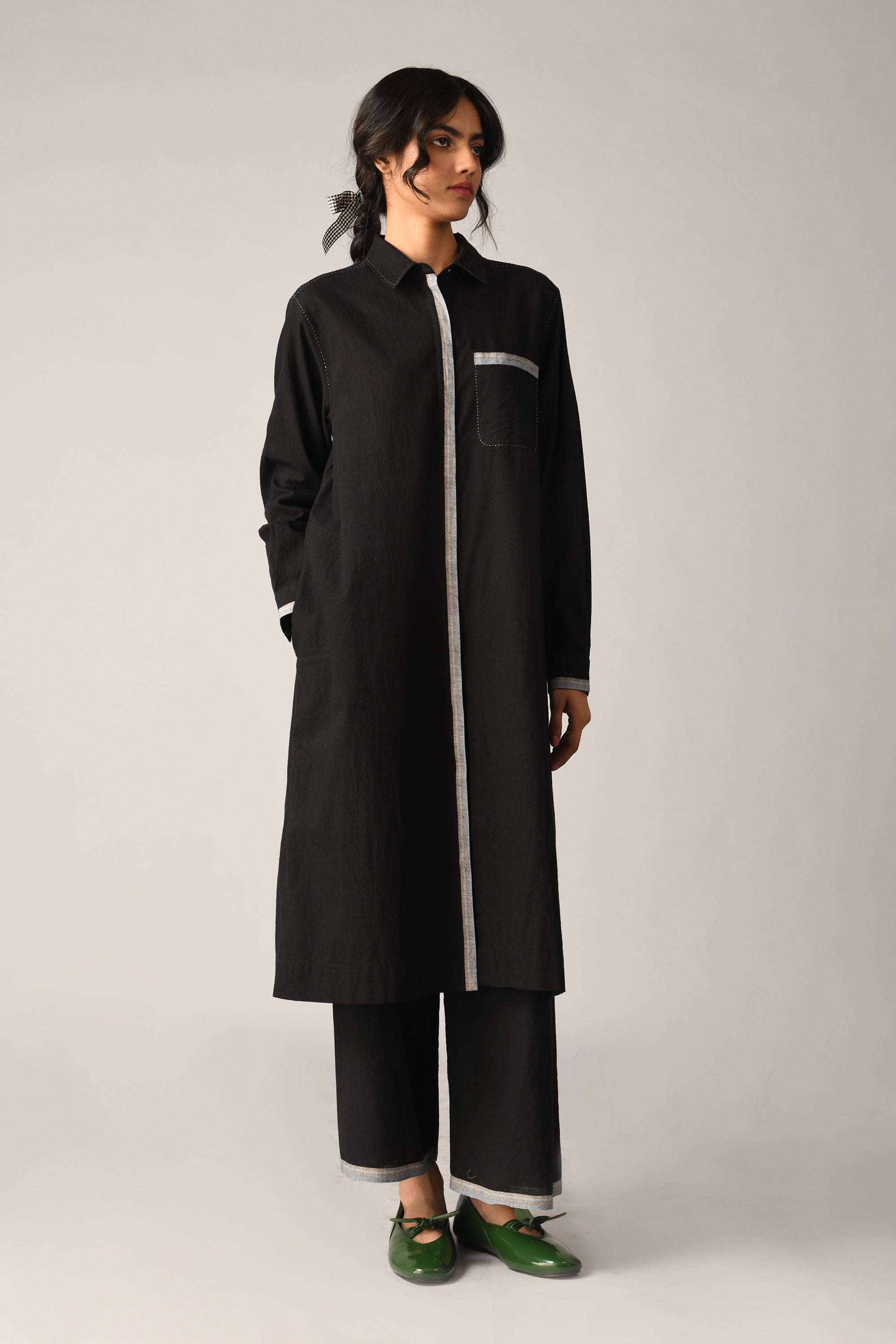 Grandiflora Front Open Tunic