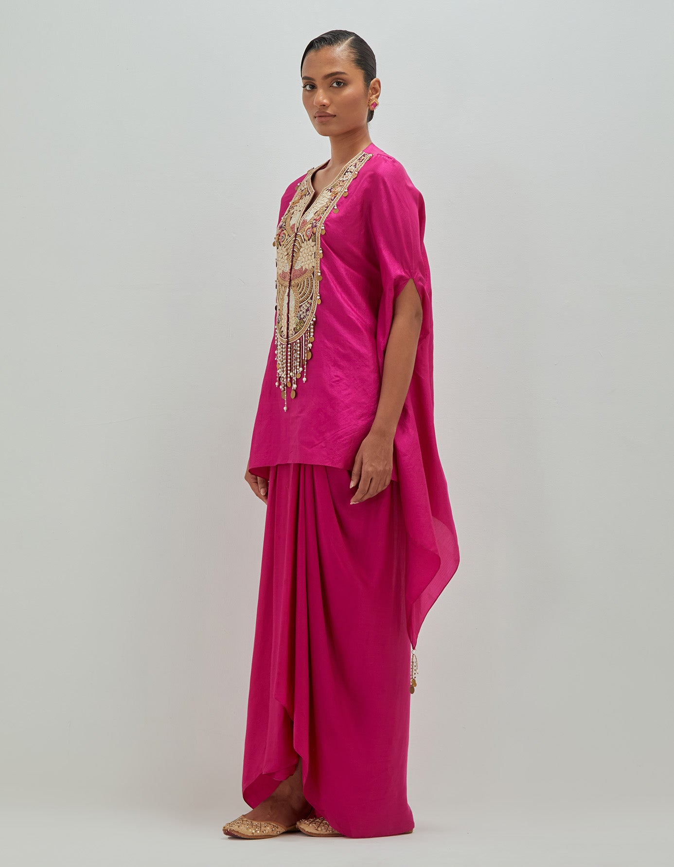 festive pret dhoti set