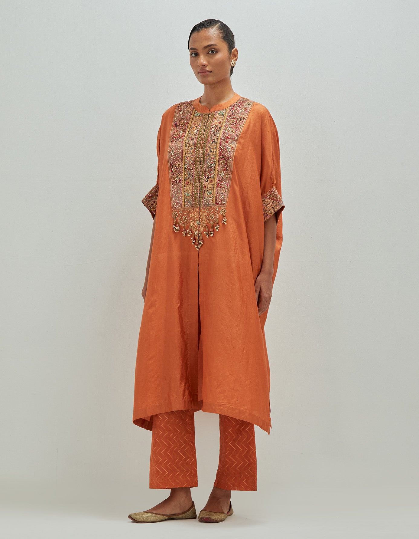 festive pret kaftan set