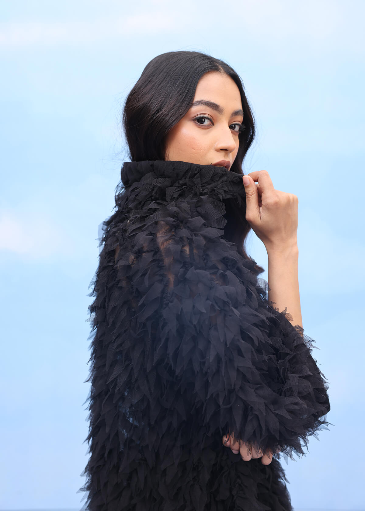 Tulle Crispfold Bloom