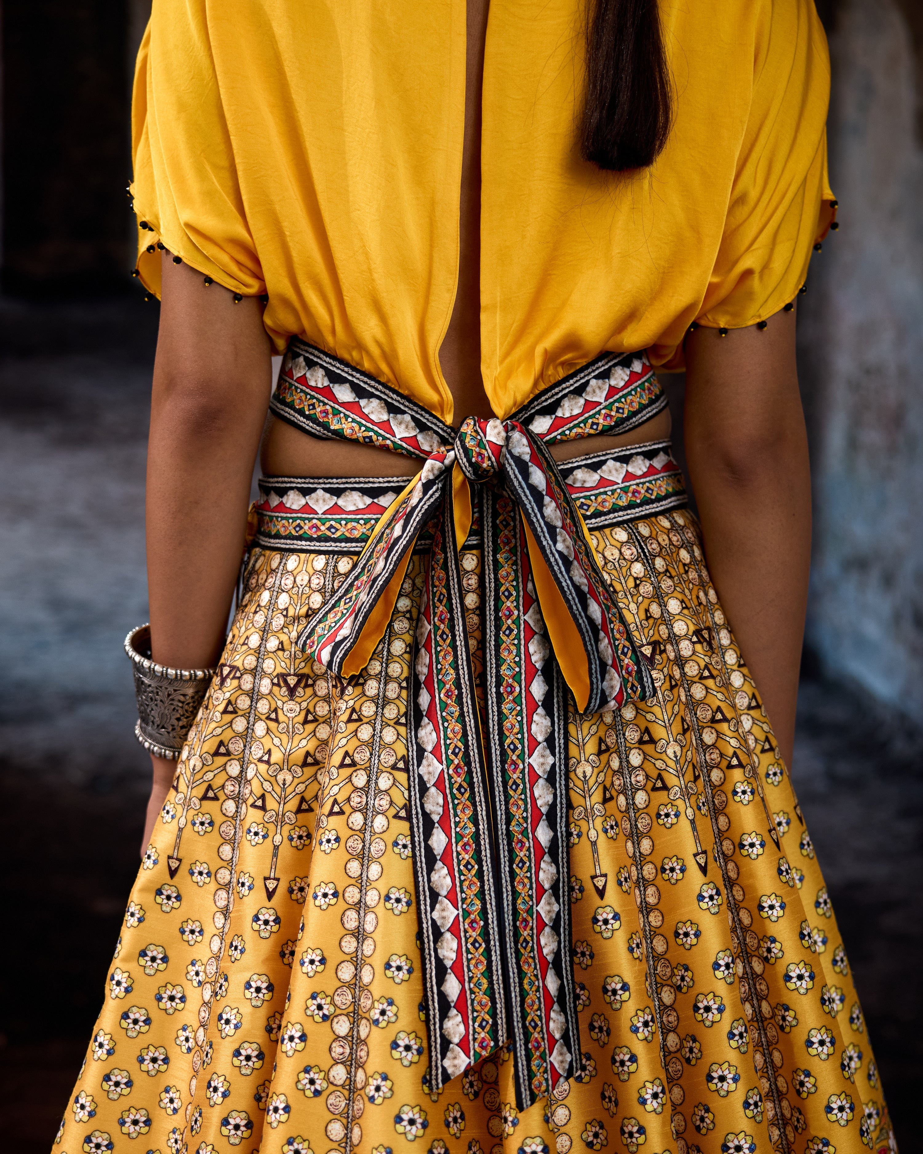 Bethari : Varsha/Leela - Yellow