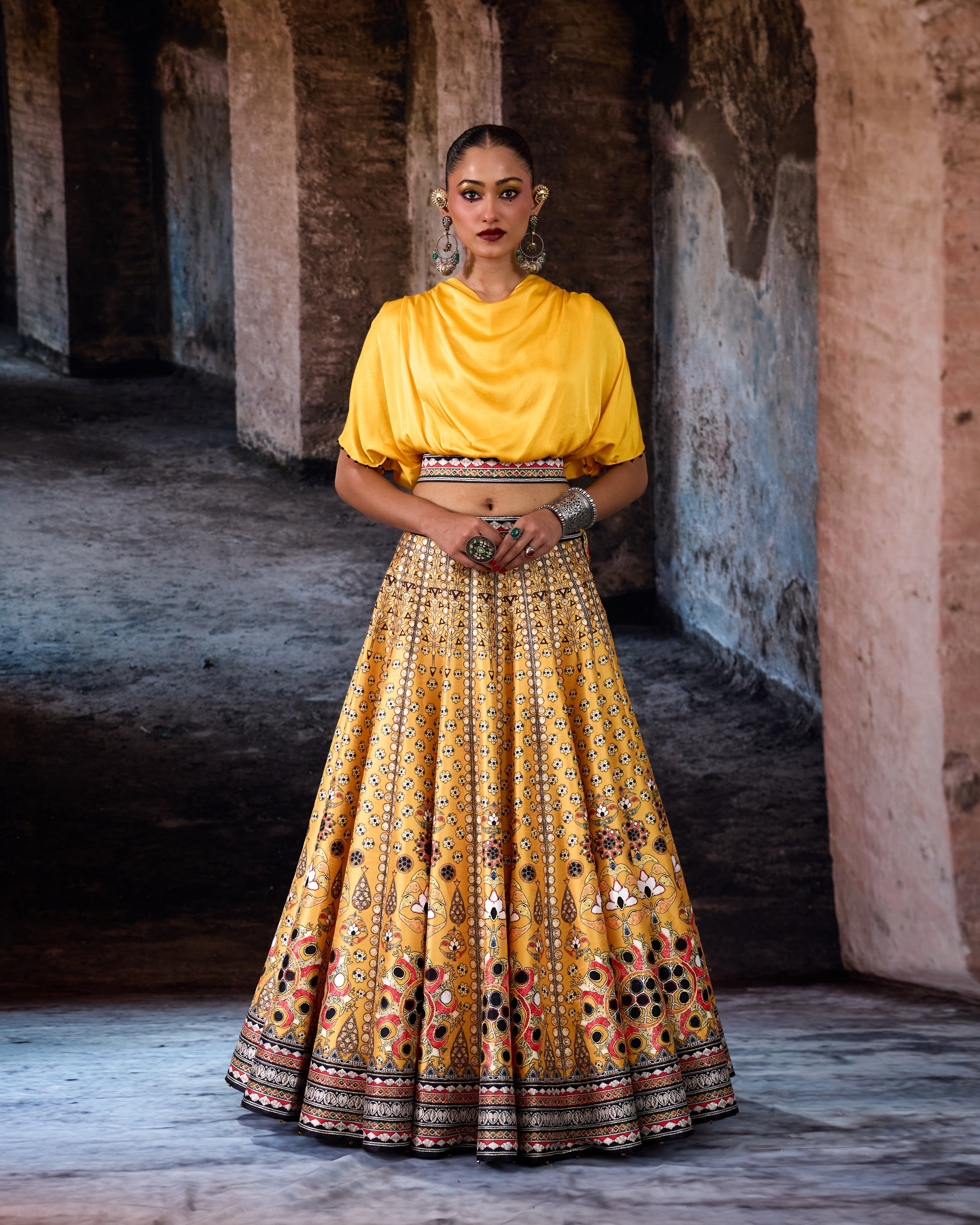 Bethari : Varsha/Leela - Yellow