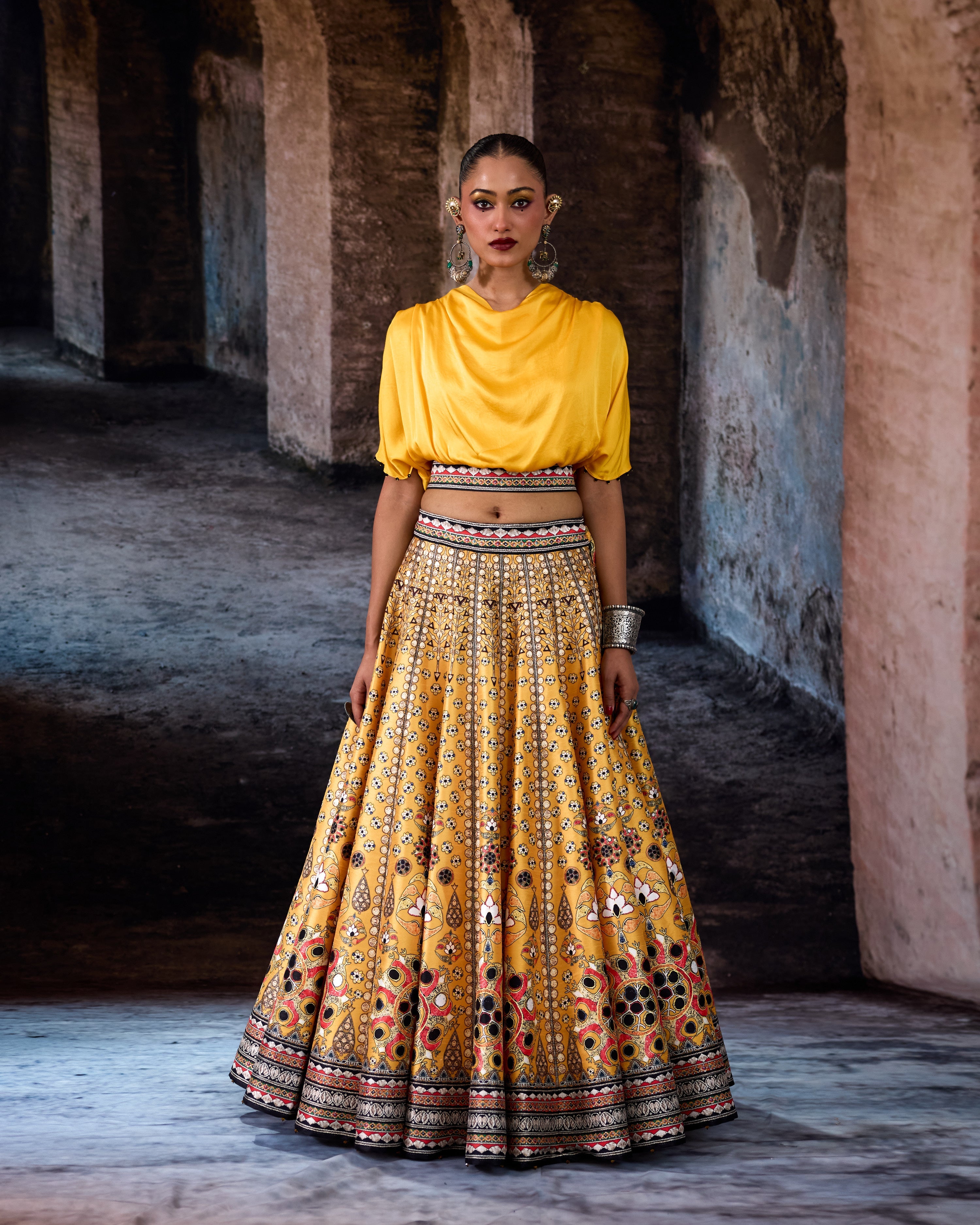 Bethari : Varsha/Leela - Yellow